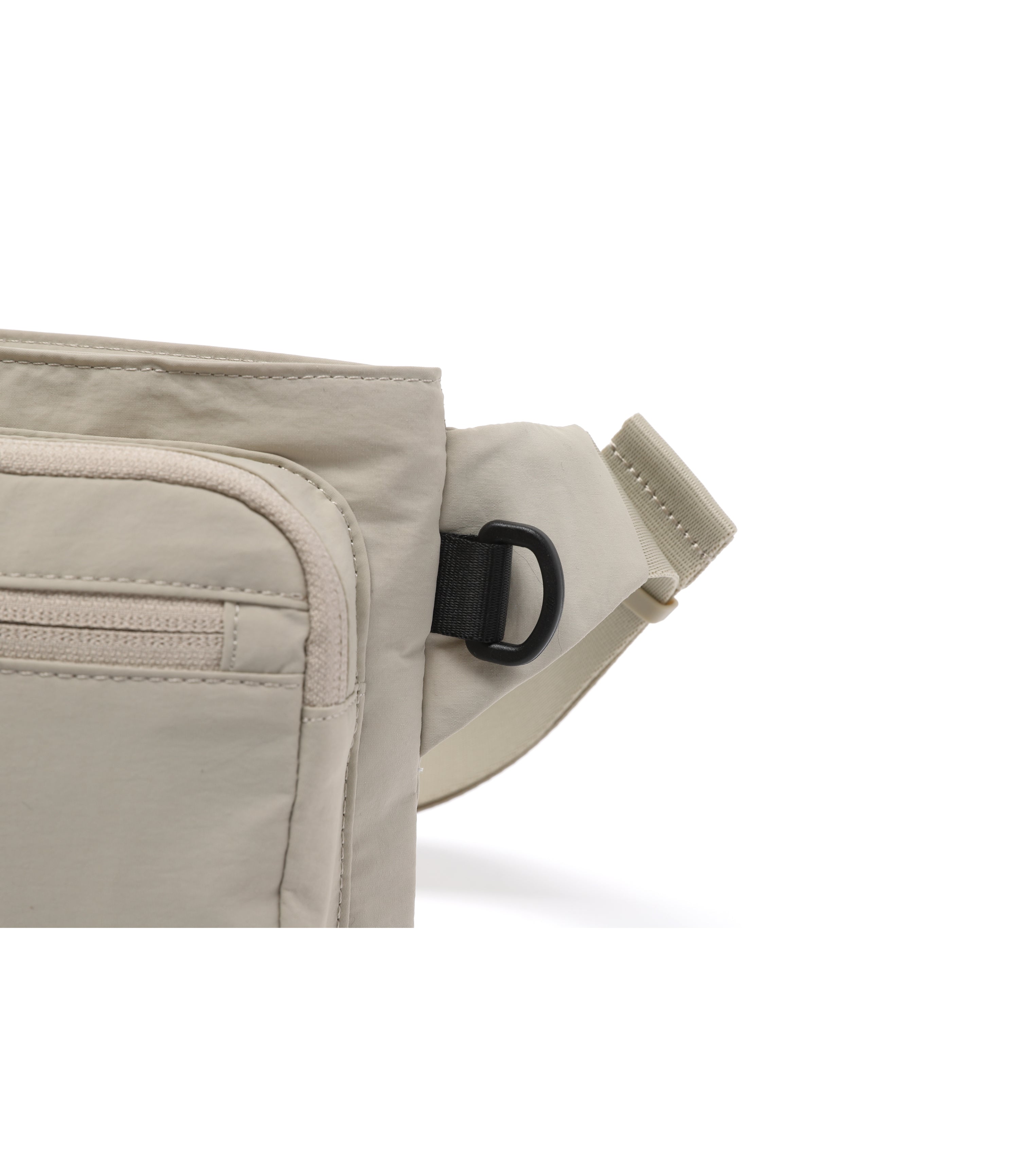 ADELIE Light Wide Crossbody Bag<br>BEIGE
