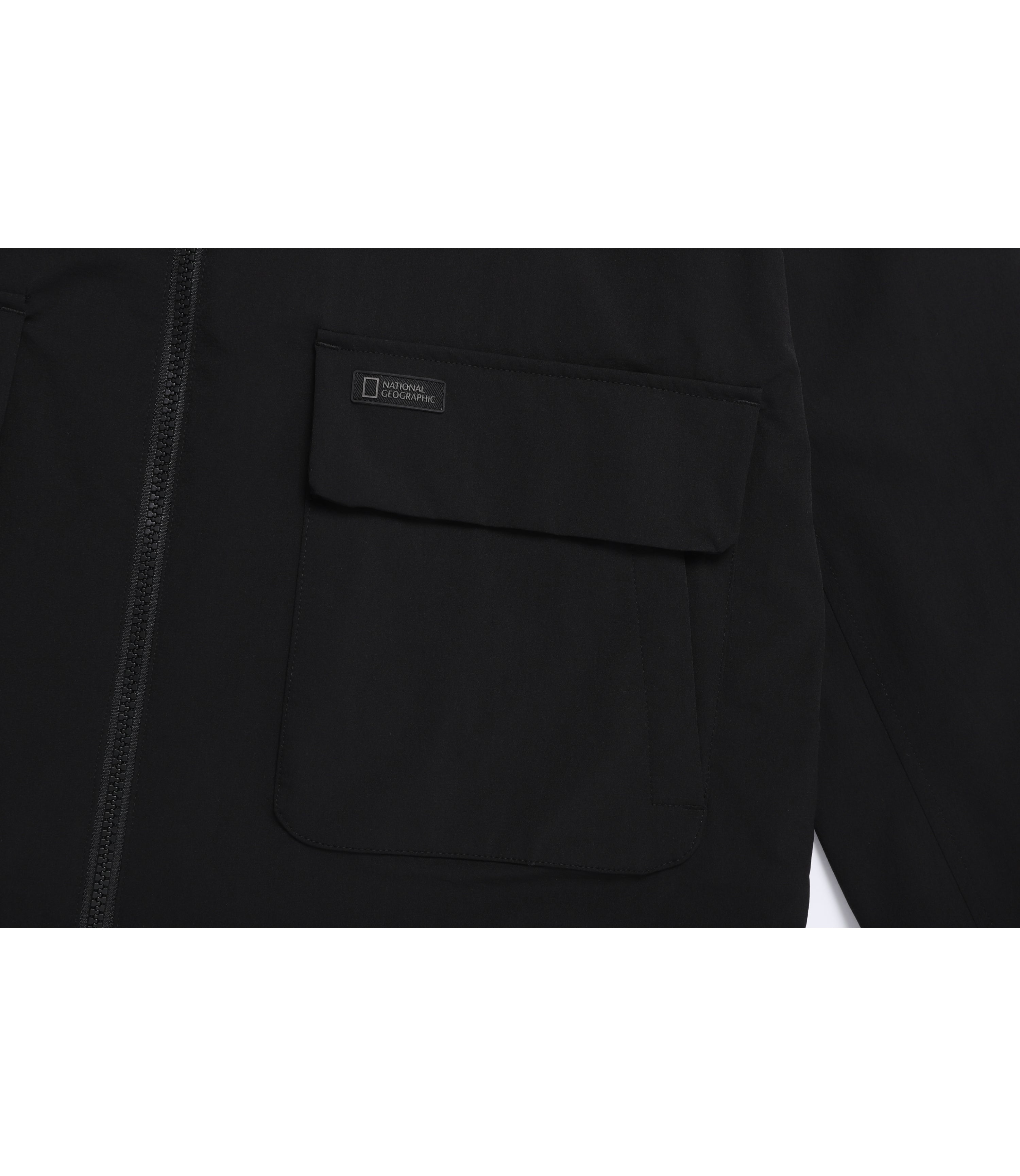 Women's ARCHELON Woven Stretch Training Zip-Up Hoodie<br>BLACK