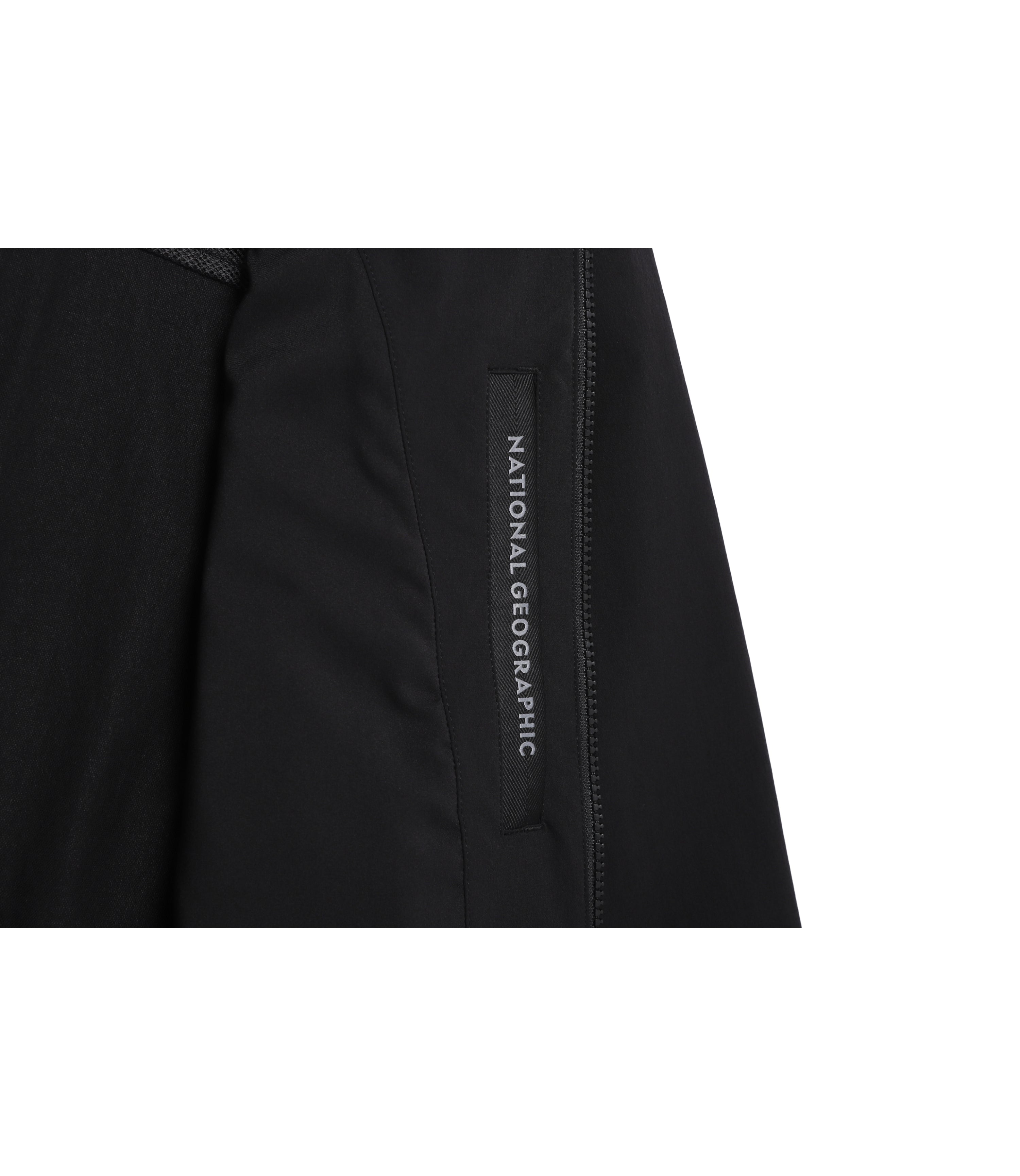 Women's ARCHELON Woven Stretch Training Zip-Up Hoodie<br>BLACK