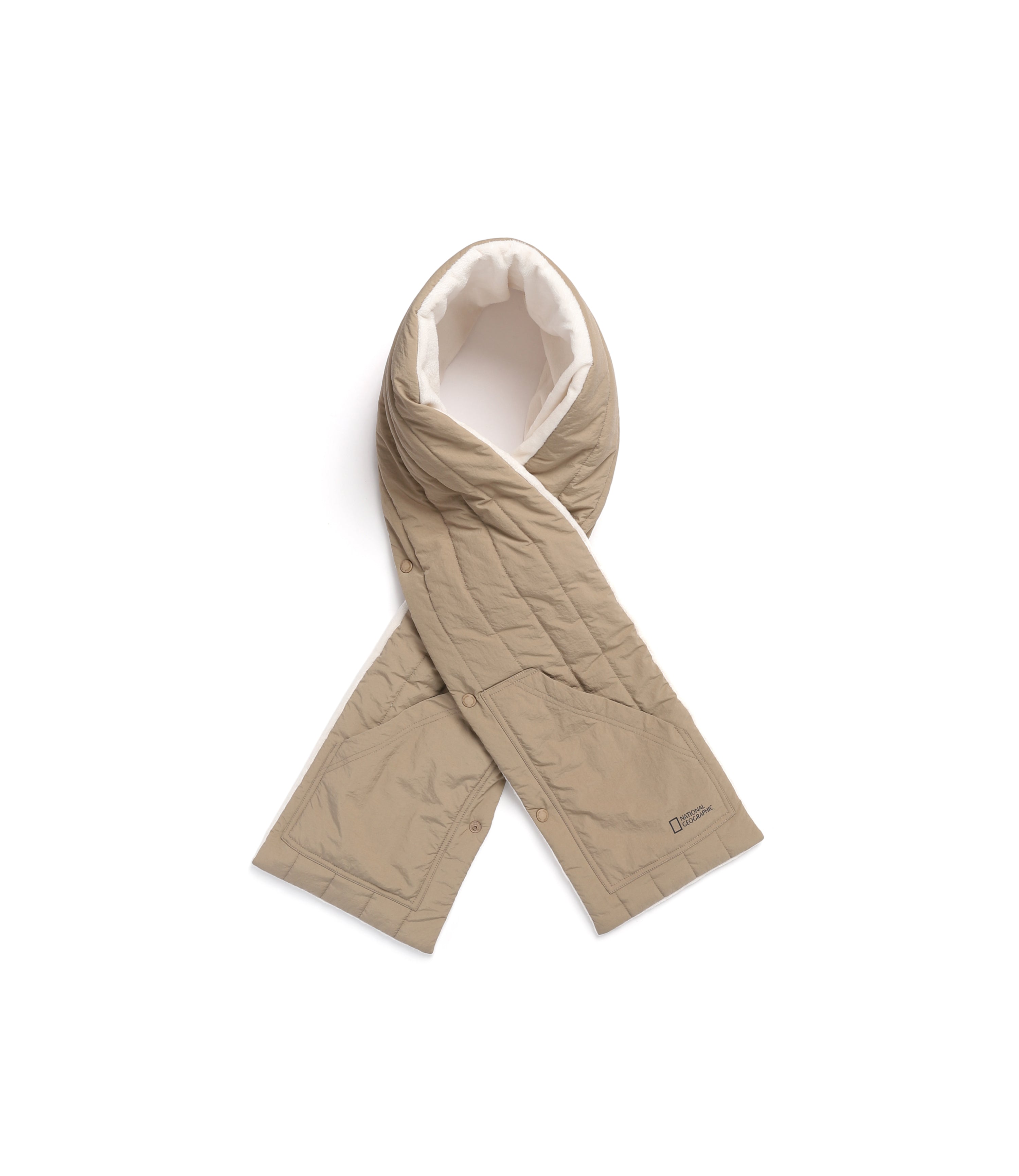 Tech Padding Muffler<br>BEIGE