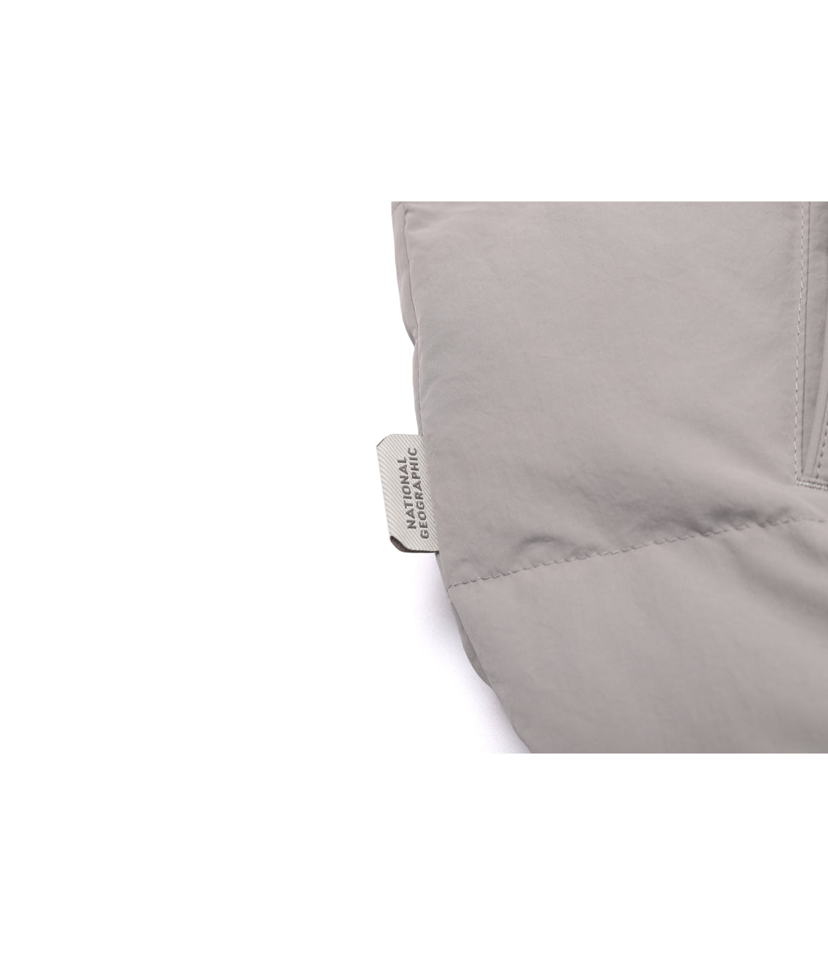 Unisex HERON Stand-Neck Lightweight Goose Down Jumper<br>BEIGE