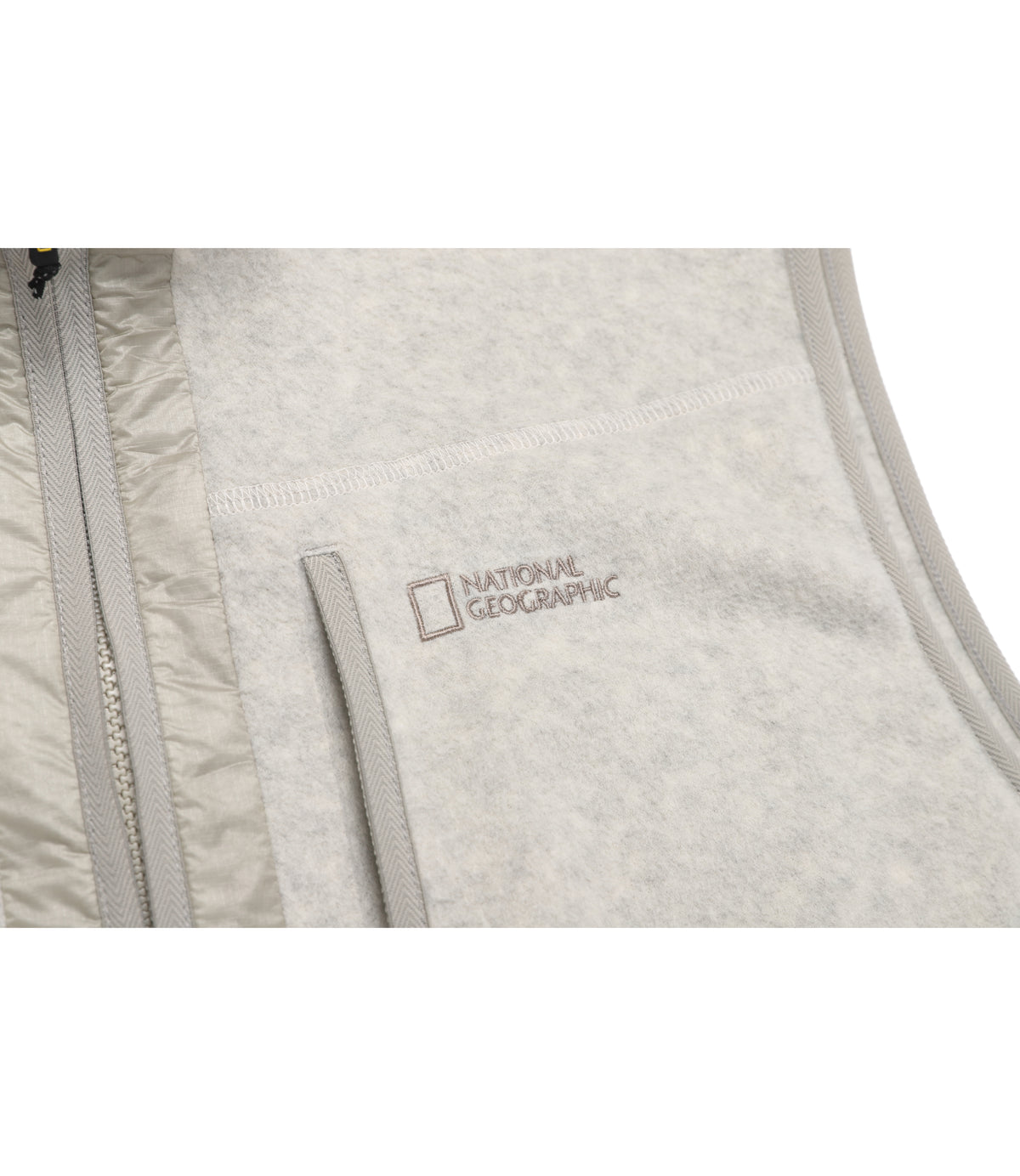Unisex Fleece Vest<br>OATMEAL