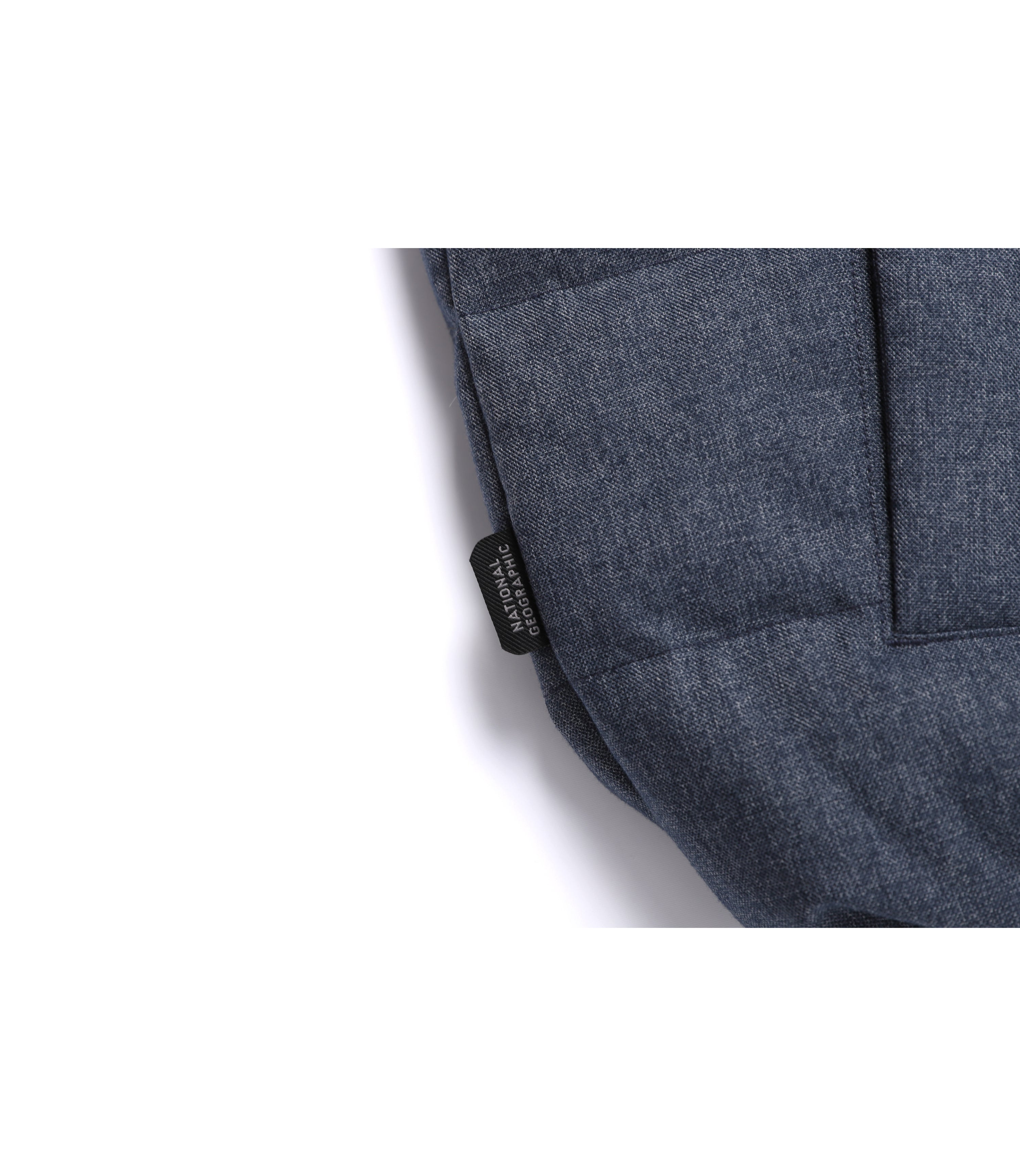 Unisex HERON U-Neck Lightweight Goose Down Vest (Denim)<br>INDIGO
