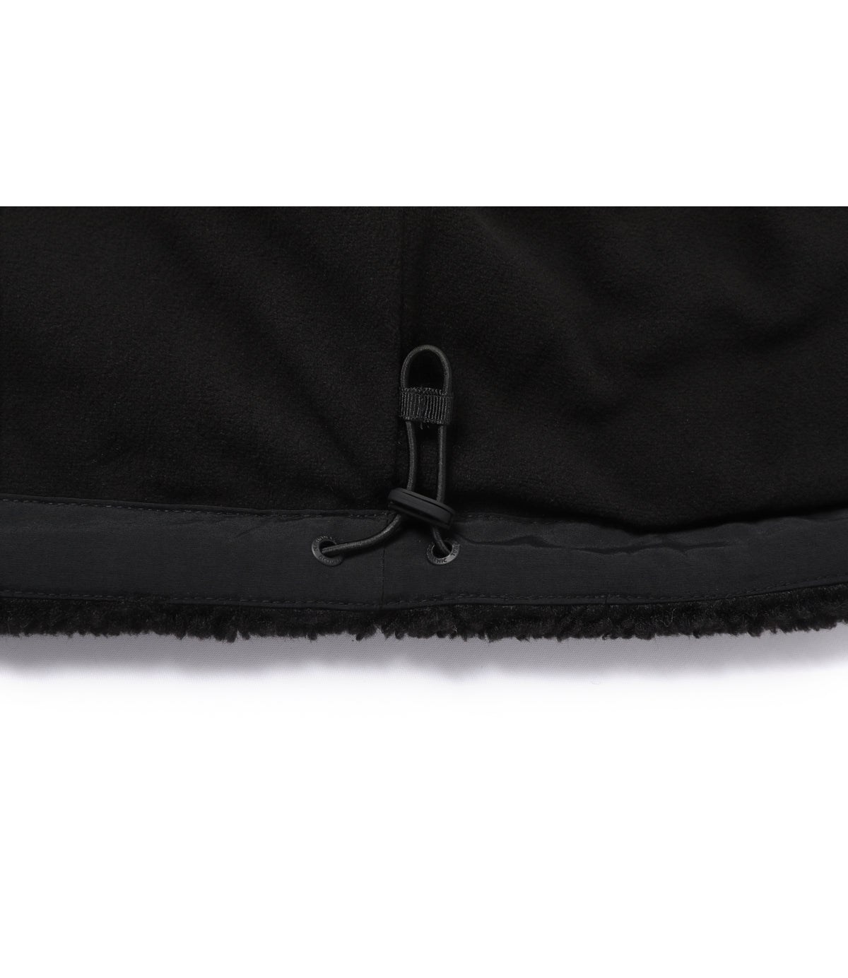 Unisex Costoni Stand-Neck Fleece Jacket<br>BLACK