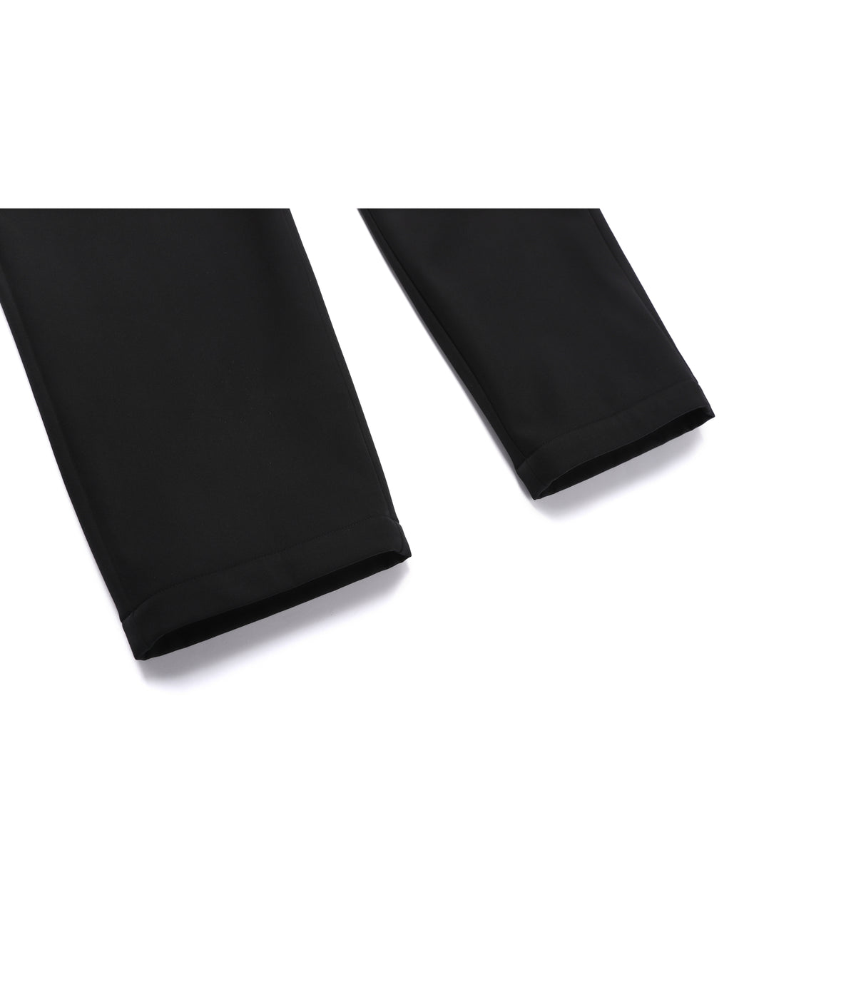 Men's Fleece Warm Basic Pants<br>BLACK
