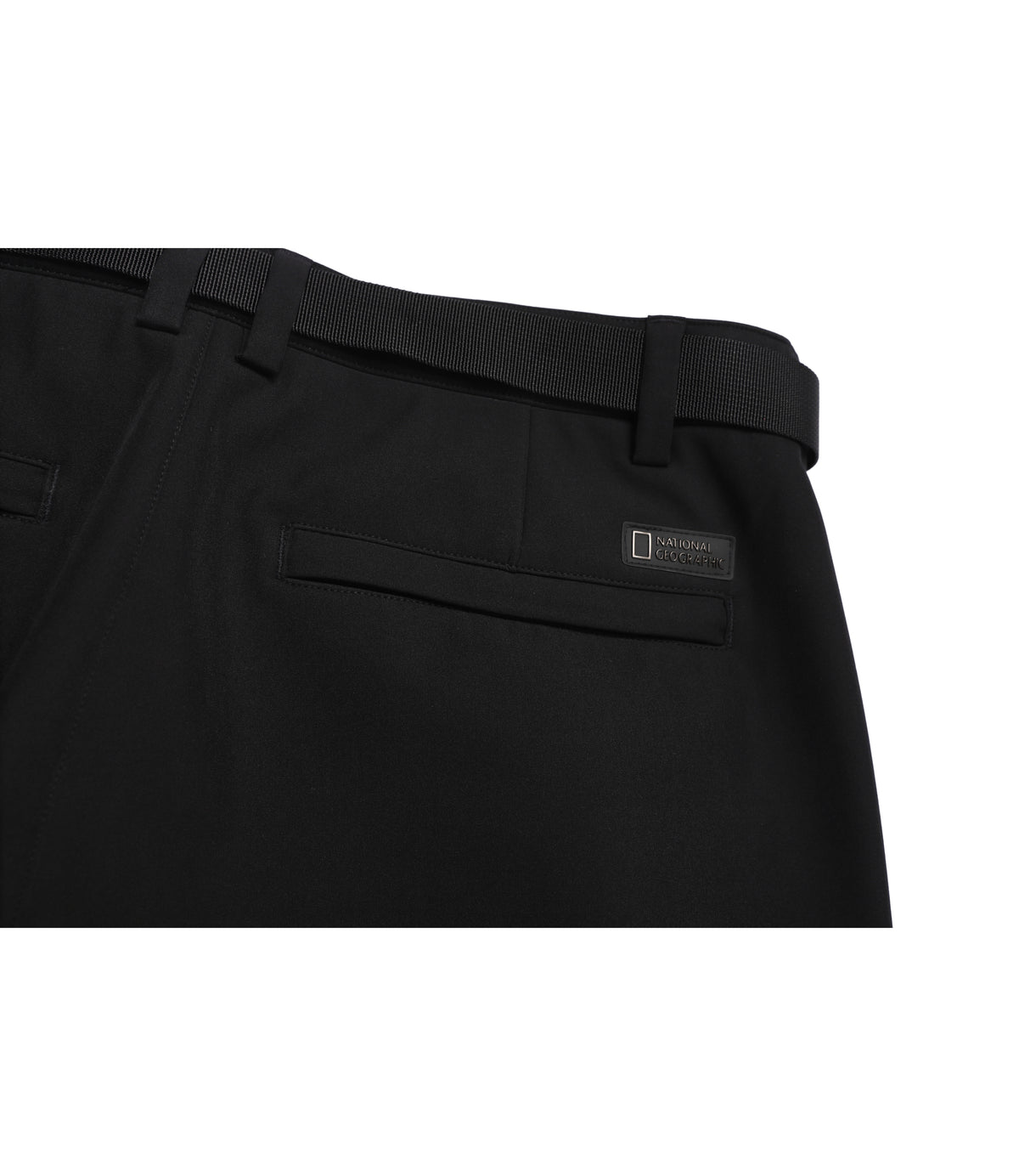 Men's Fleece Warm Basic Pants<br>BLACK