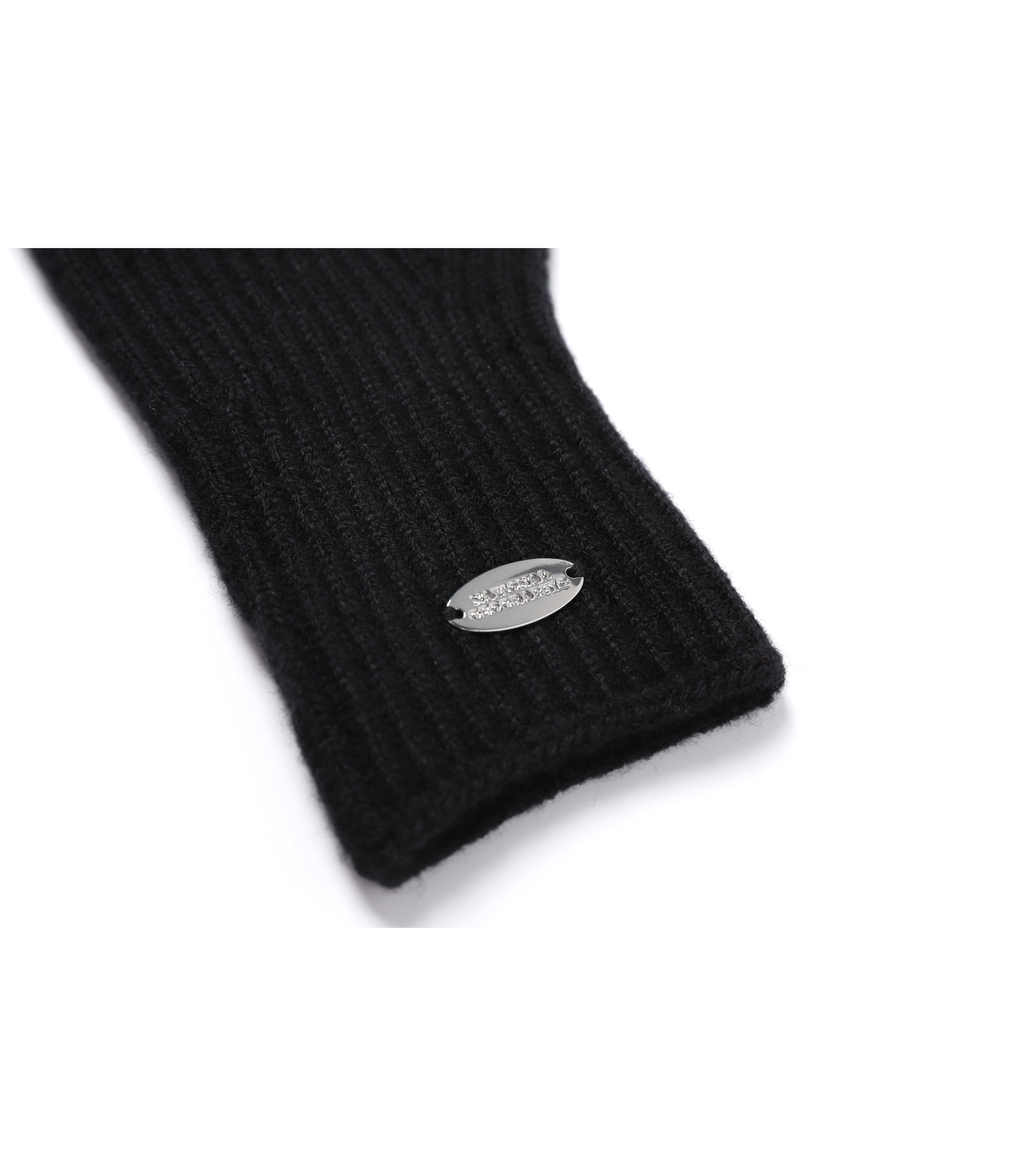 Cozy Knit Gloves<br>BLACK