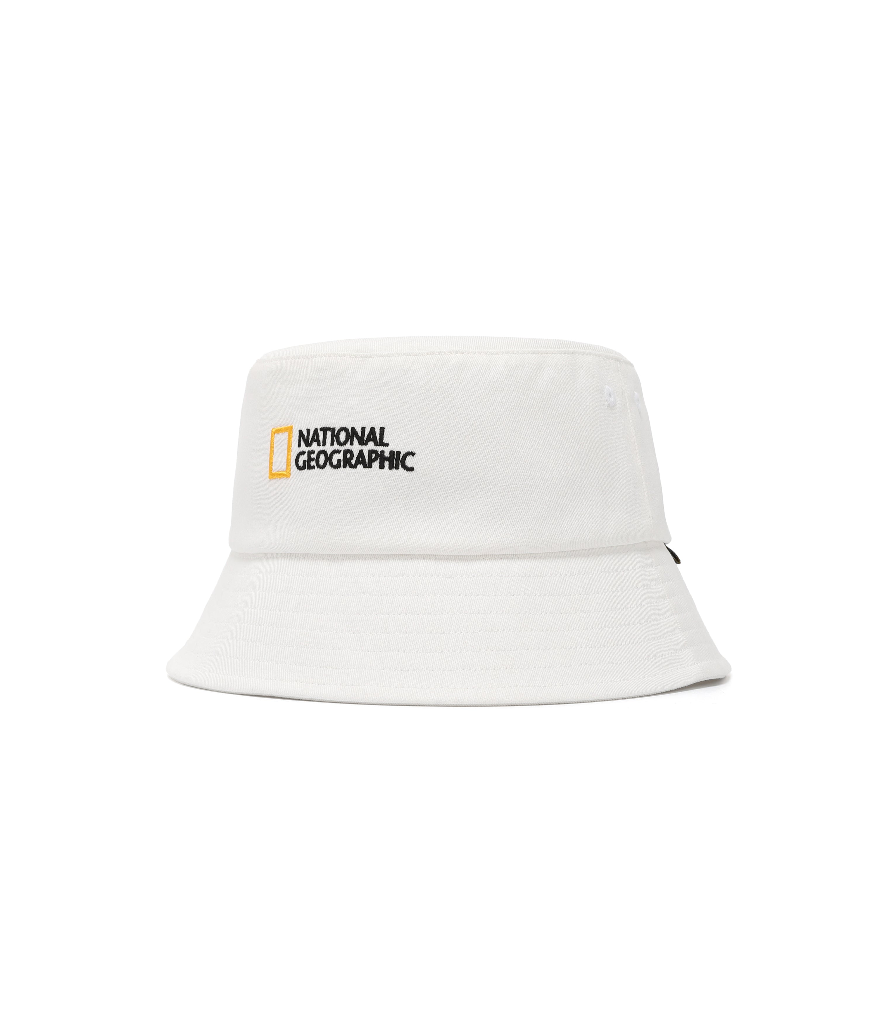 NATURE Cotton Bucket Hat <br>WHITE