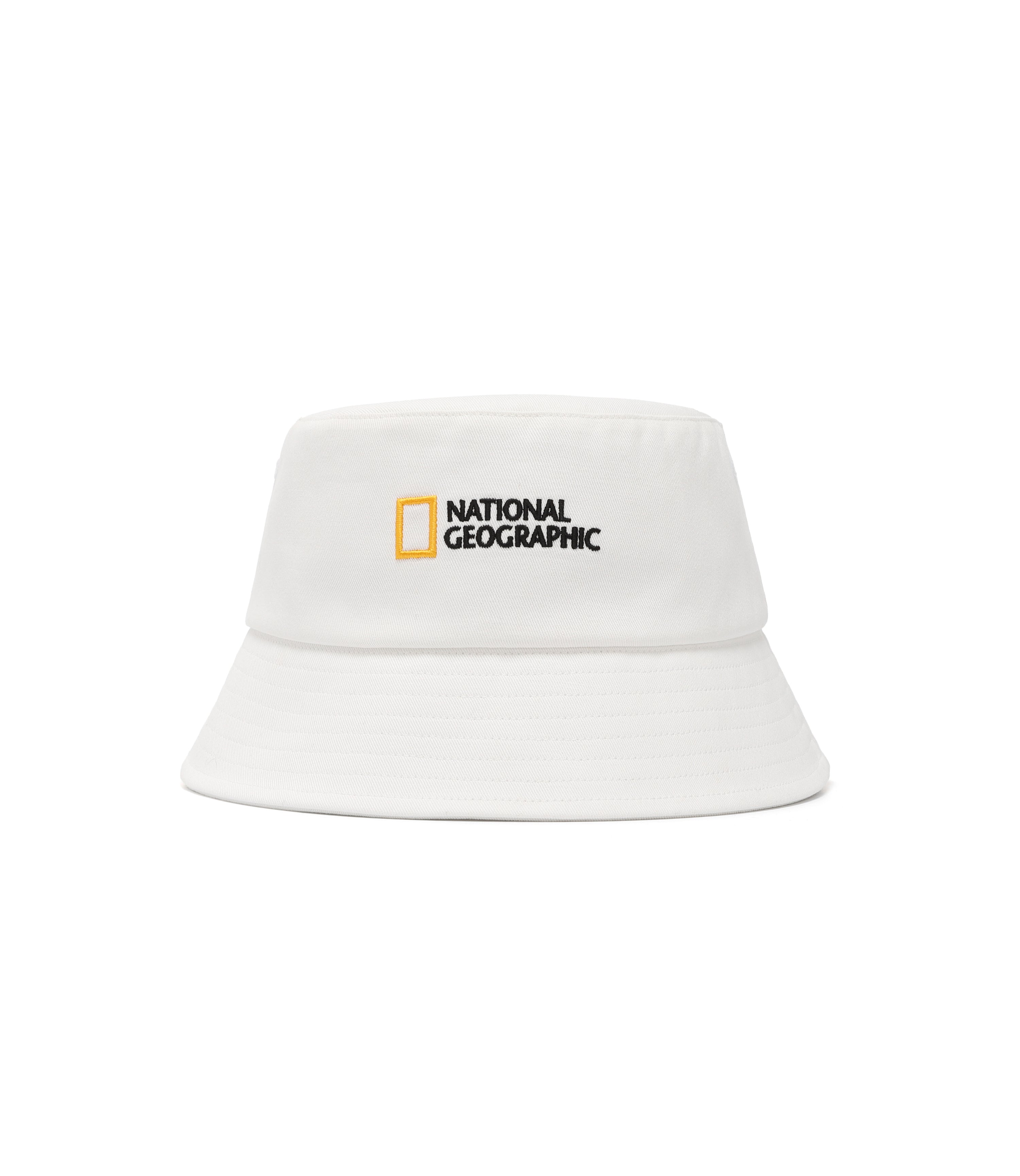 NATURE Cotton Bucket Hat <br>WHITE