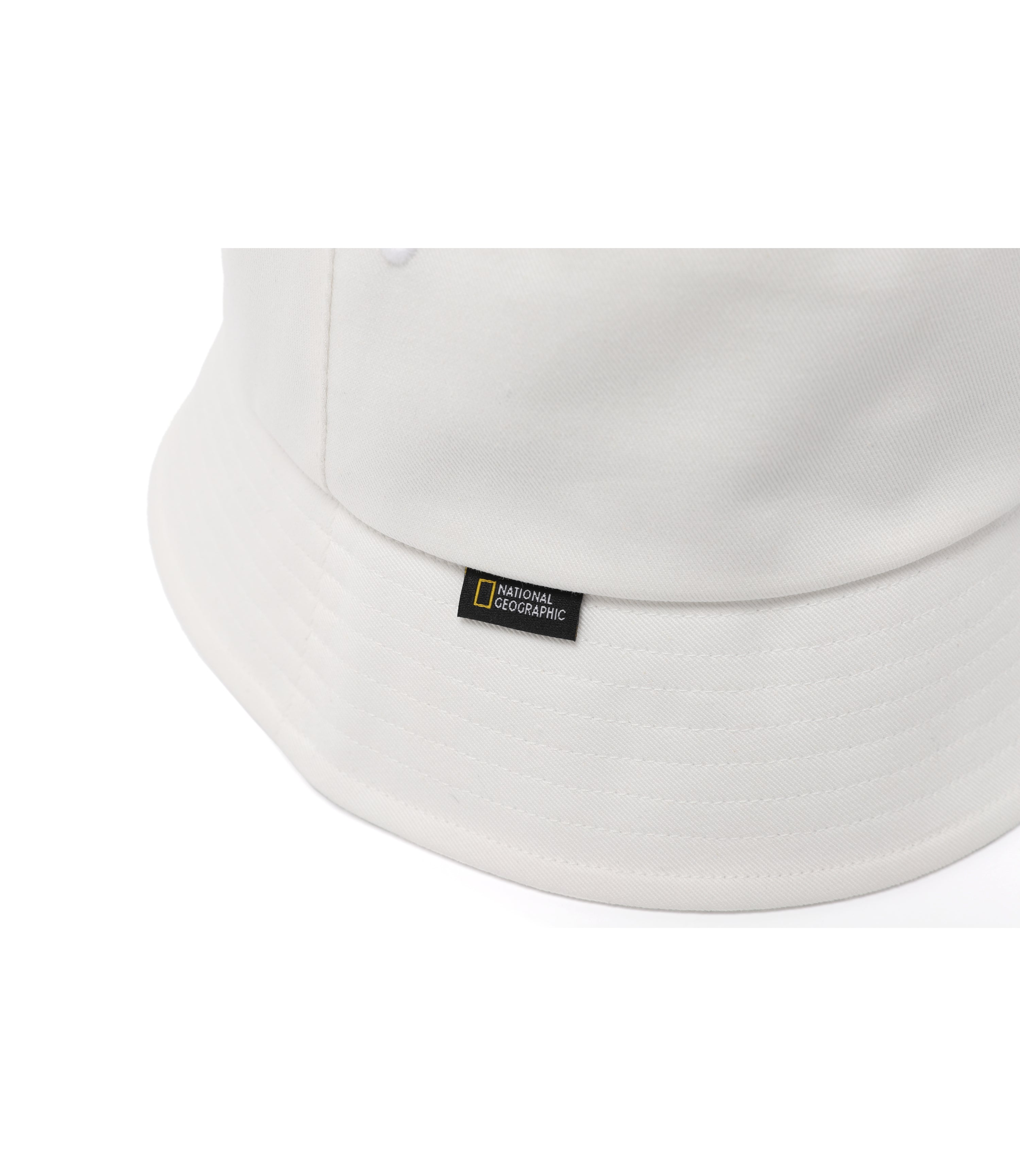 NATURE Cotton Bucket Hat <br>WHITE