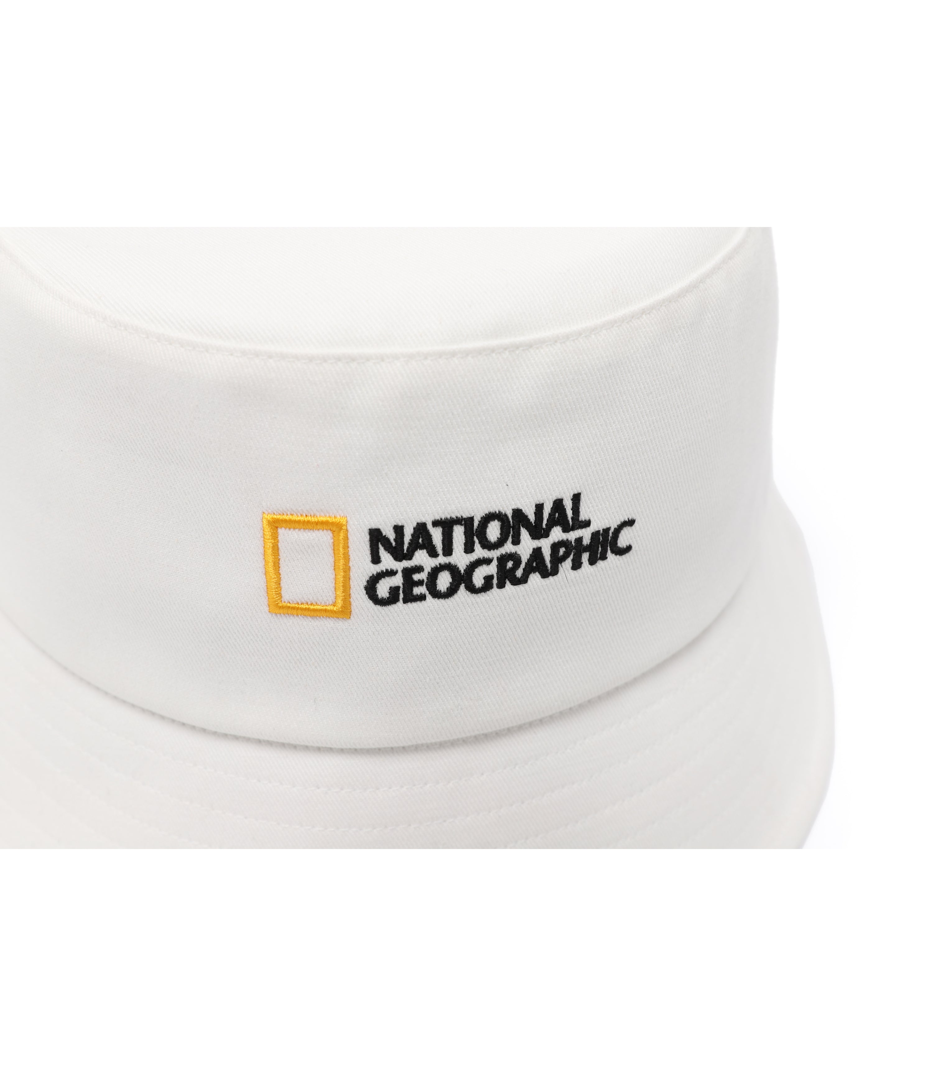 NATURE Cotton Bucket Hat <br>WHITE