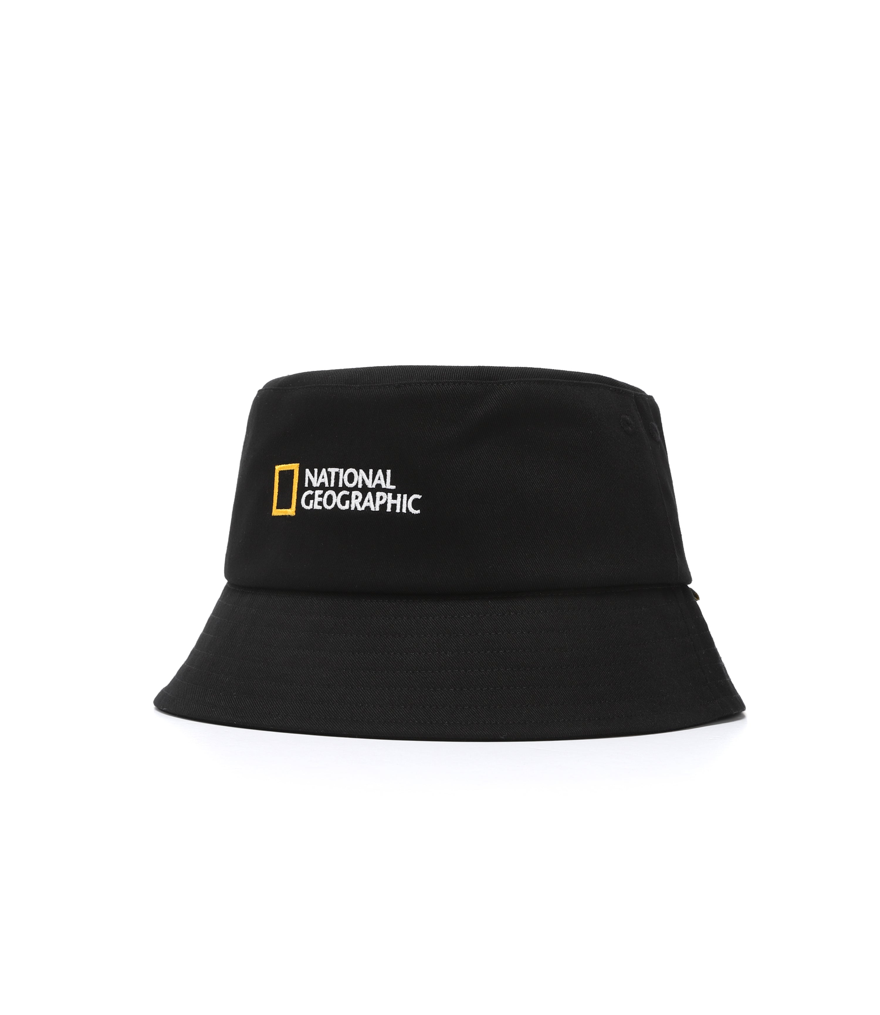 NATURE Cotton Bucket Hat<br>BLACK