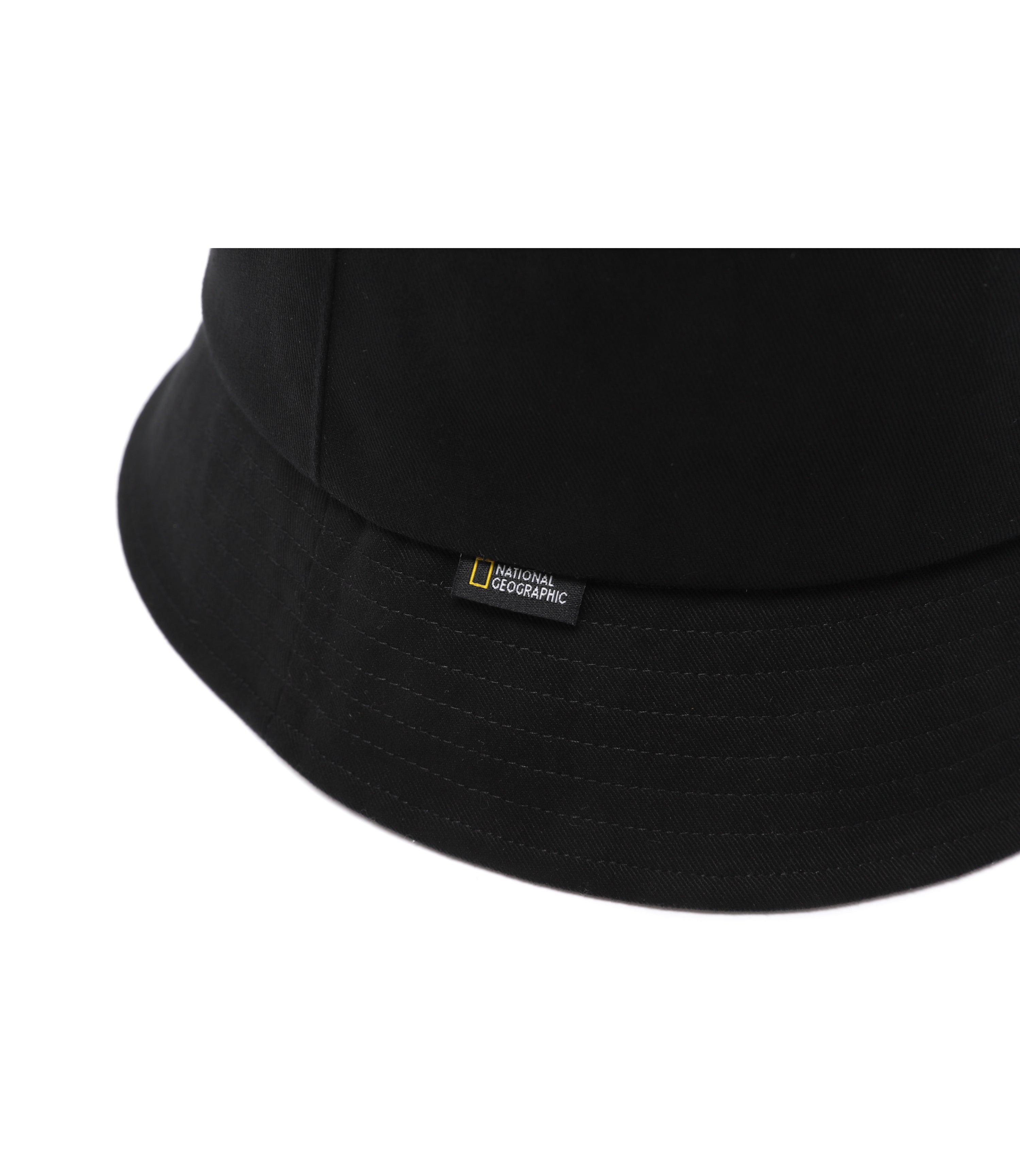 NATURE Cotton Bucket Hat<br>BLACK