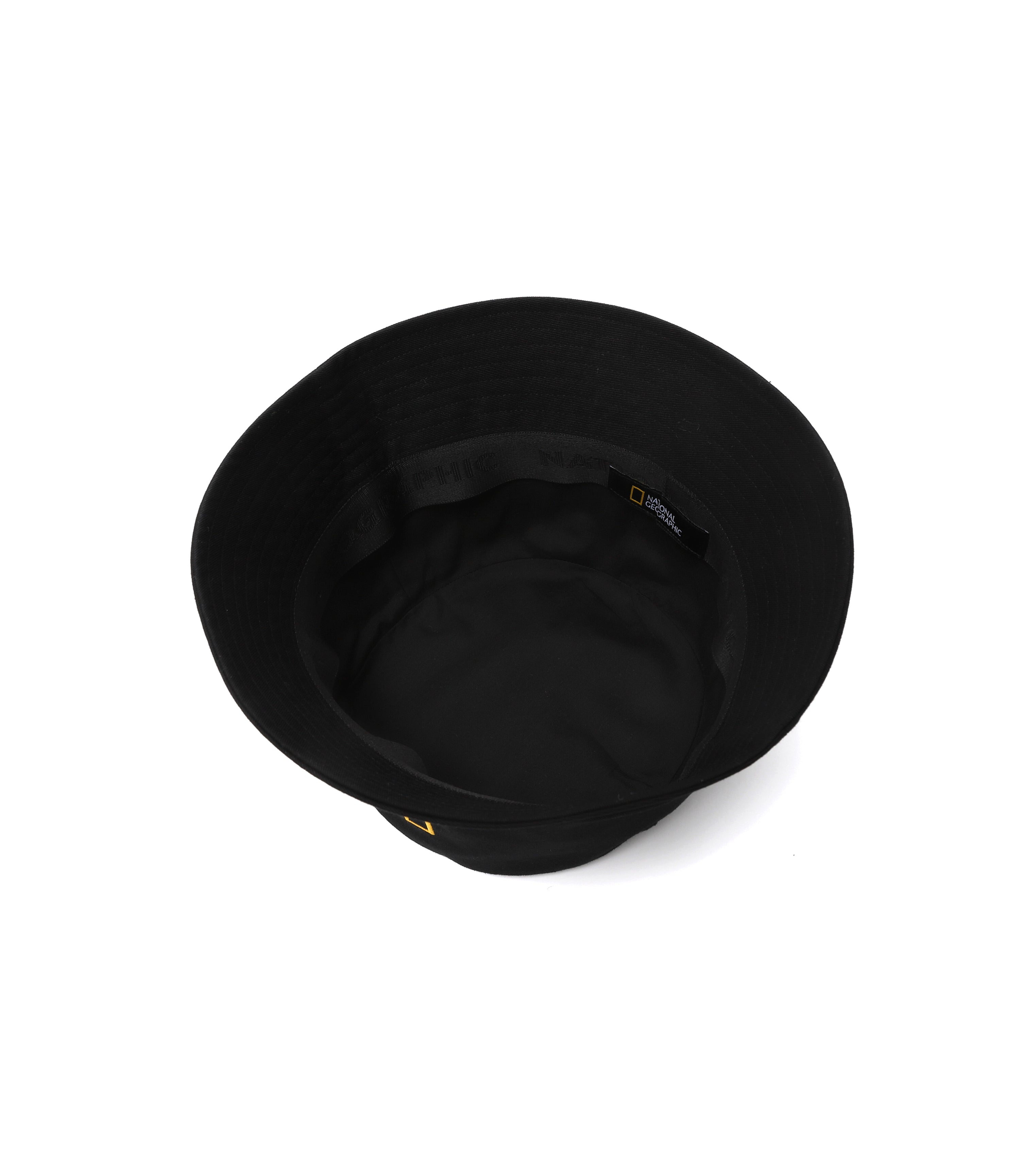 NATURE Cotton Bucket Hat<br>BLACK