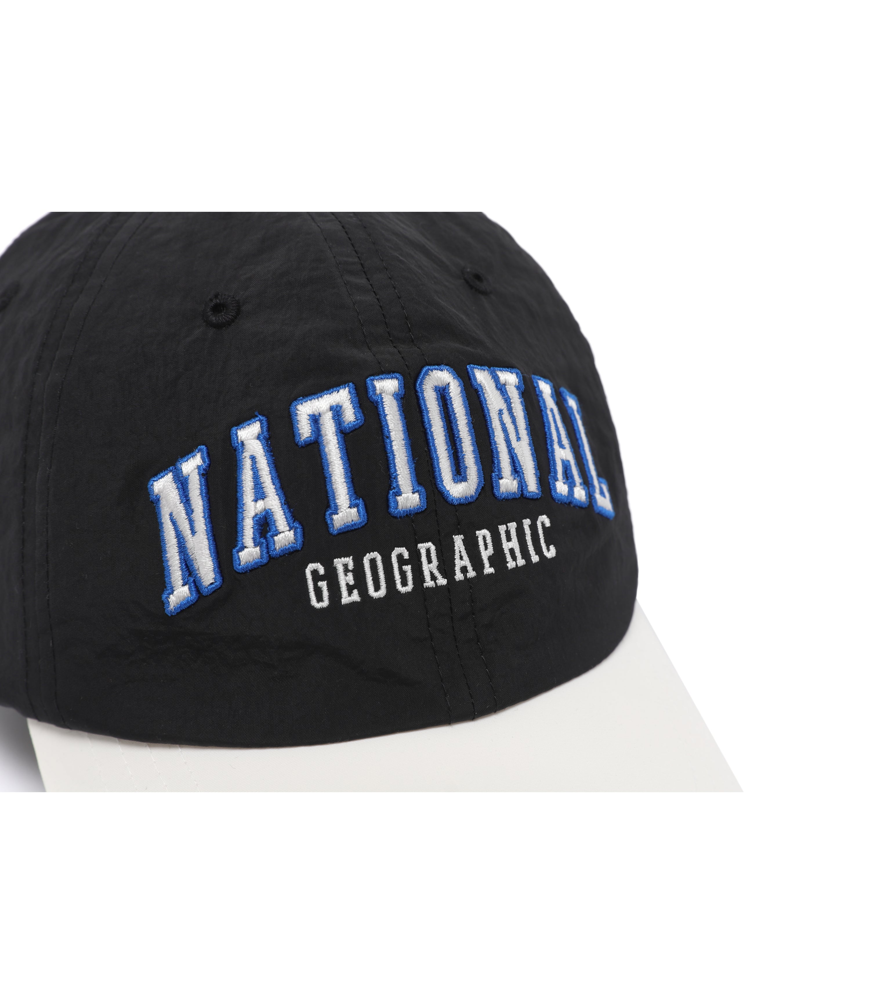 Kid's Color Block Big Logo Cap<br>BLACK