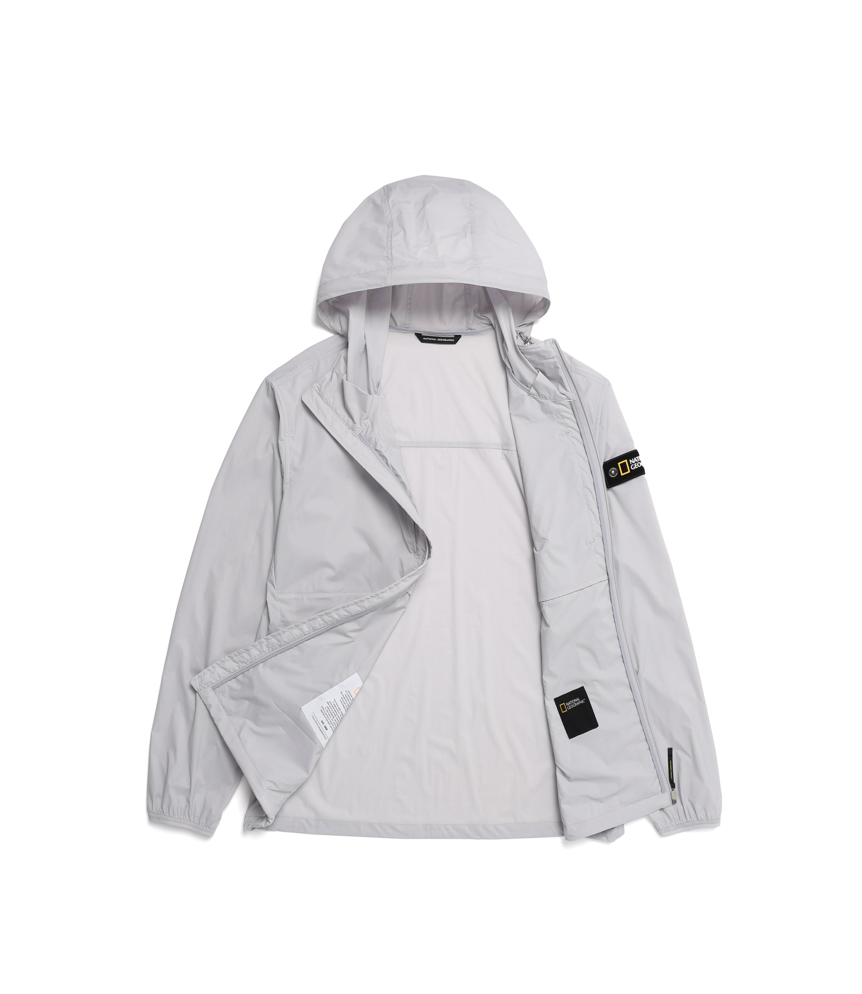 Unisex WALLACE Lightweight Stretch Windproof Jacket<br>ICE GREY