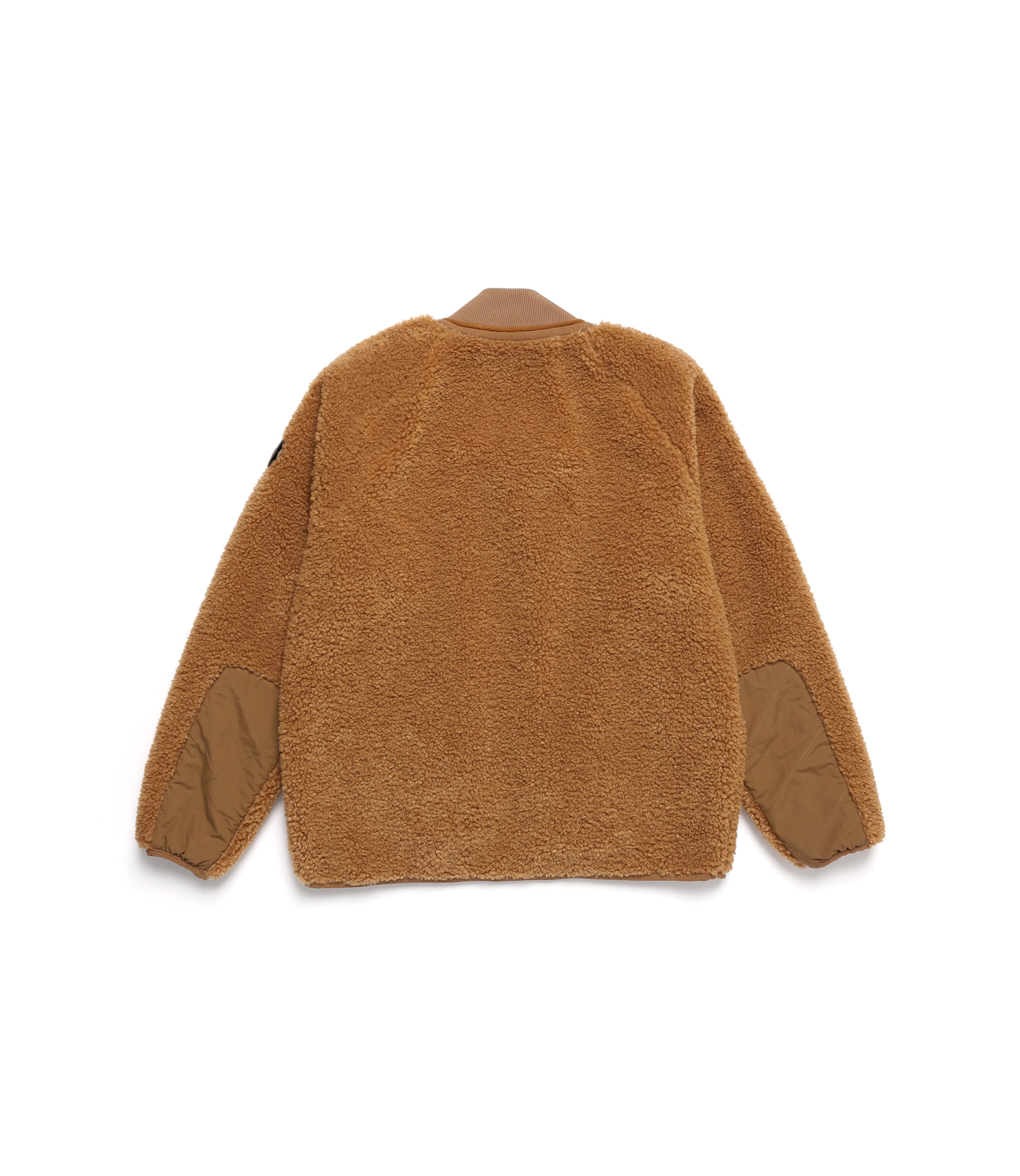 Unisex NRN Faux Fur Convertible Cardigan<br>TAN