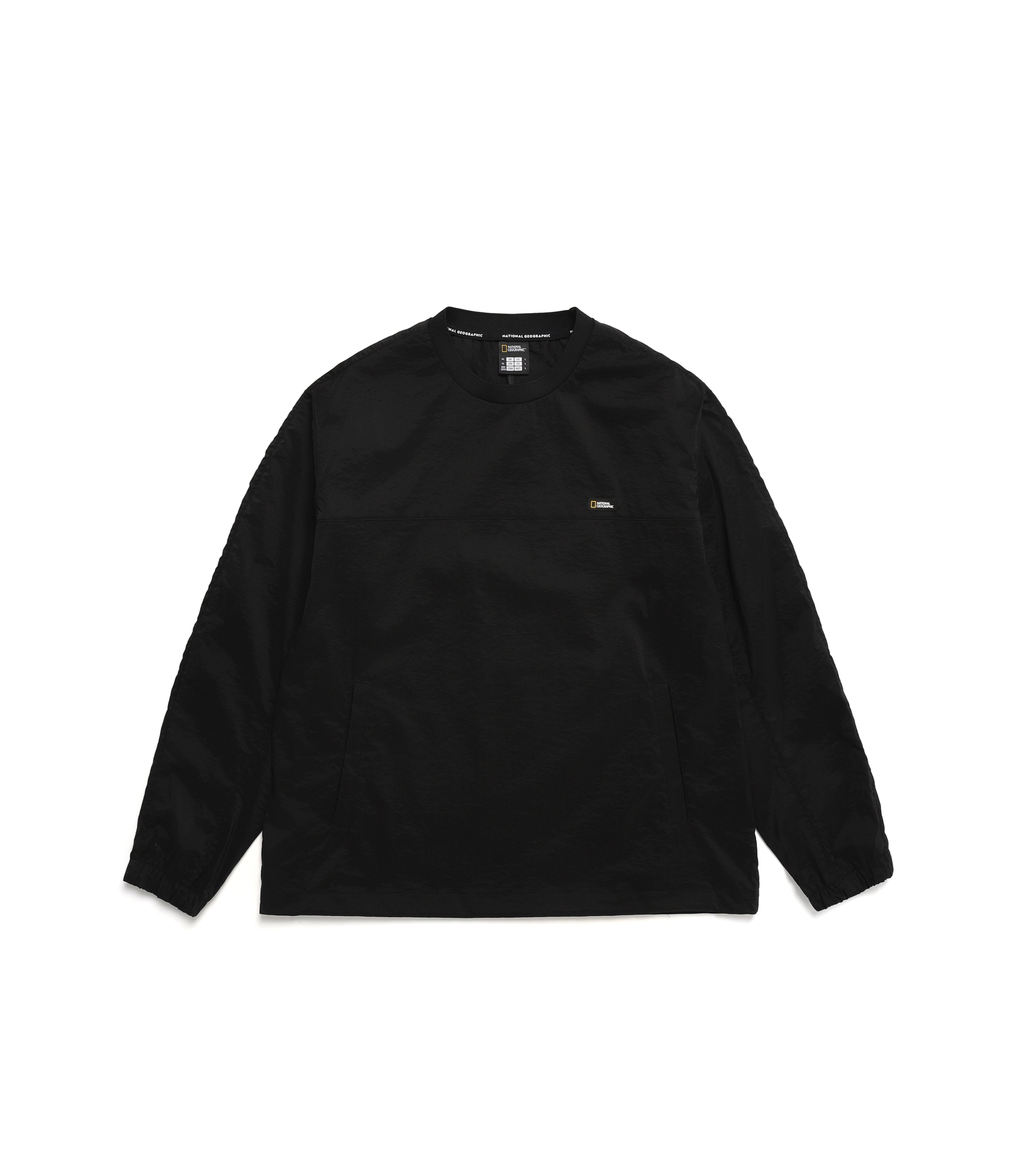 Unisex DIMER Woven Training Sweatshirts<br>CARBON BLACK