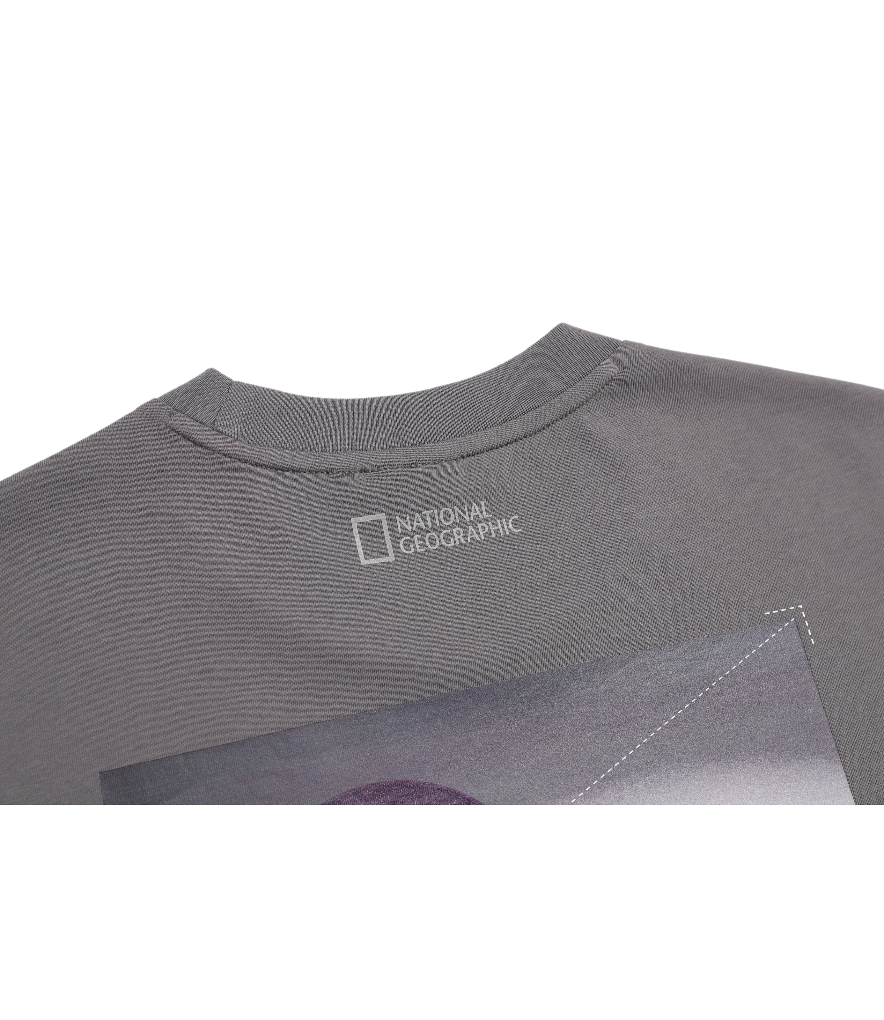 Unisex URBAN CITY Graphic Short Sleeve Tee 2<br>STONE GREY