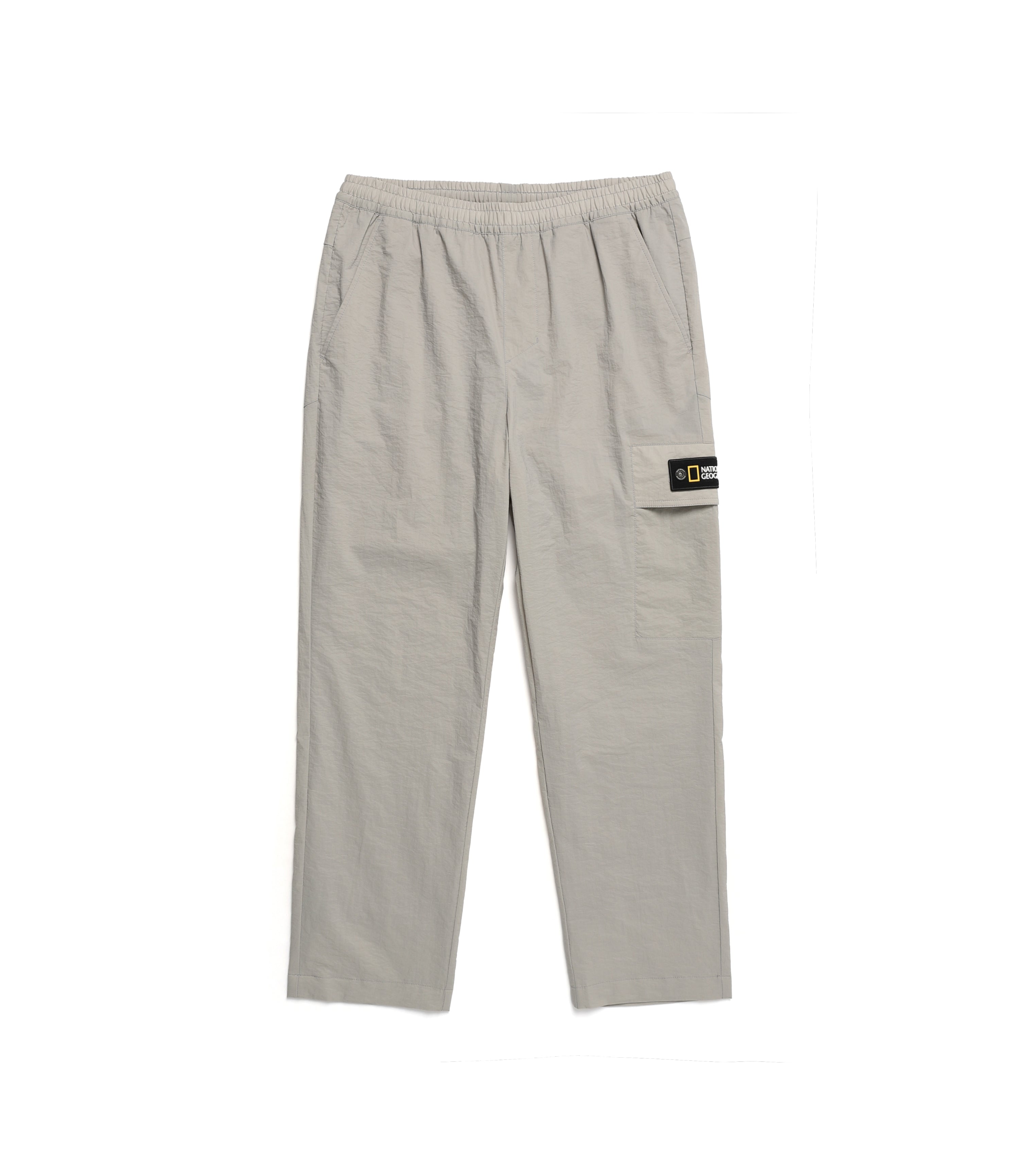 Unisex DIMER Woven Training Tapered Pants<br>OAK BEIGE