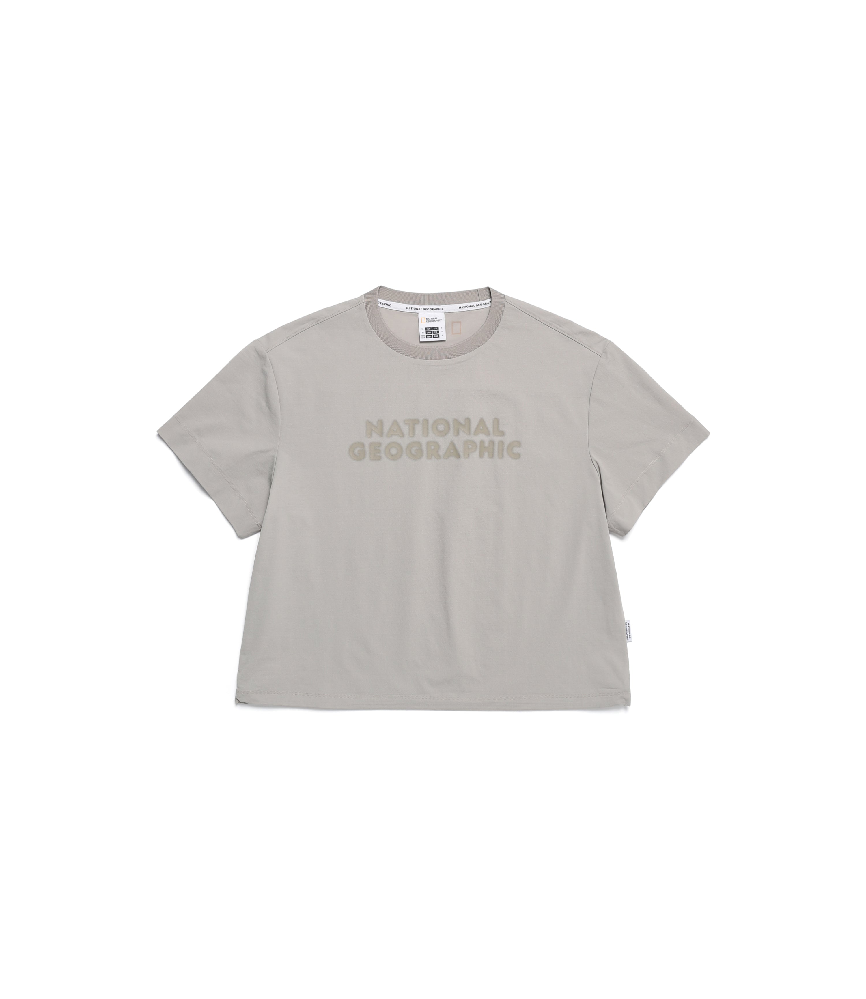 Women's Frozen Air Graphic Short Sleeve Tee<br>OAK BEIGE