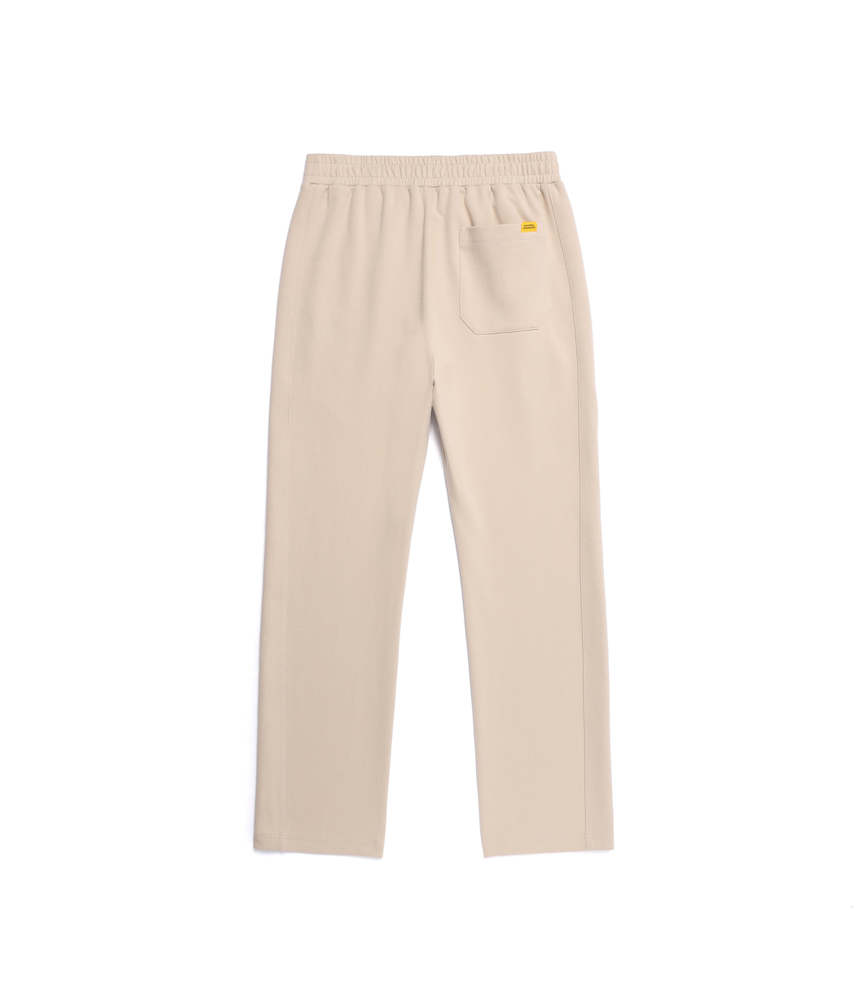 Unisex LONTRA Basic Fit Straight Sweatpants<br>L/BEIGE