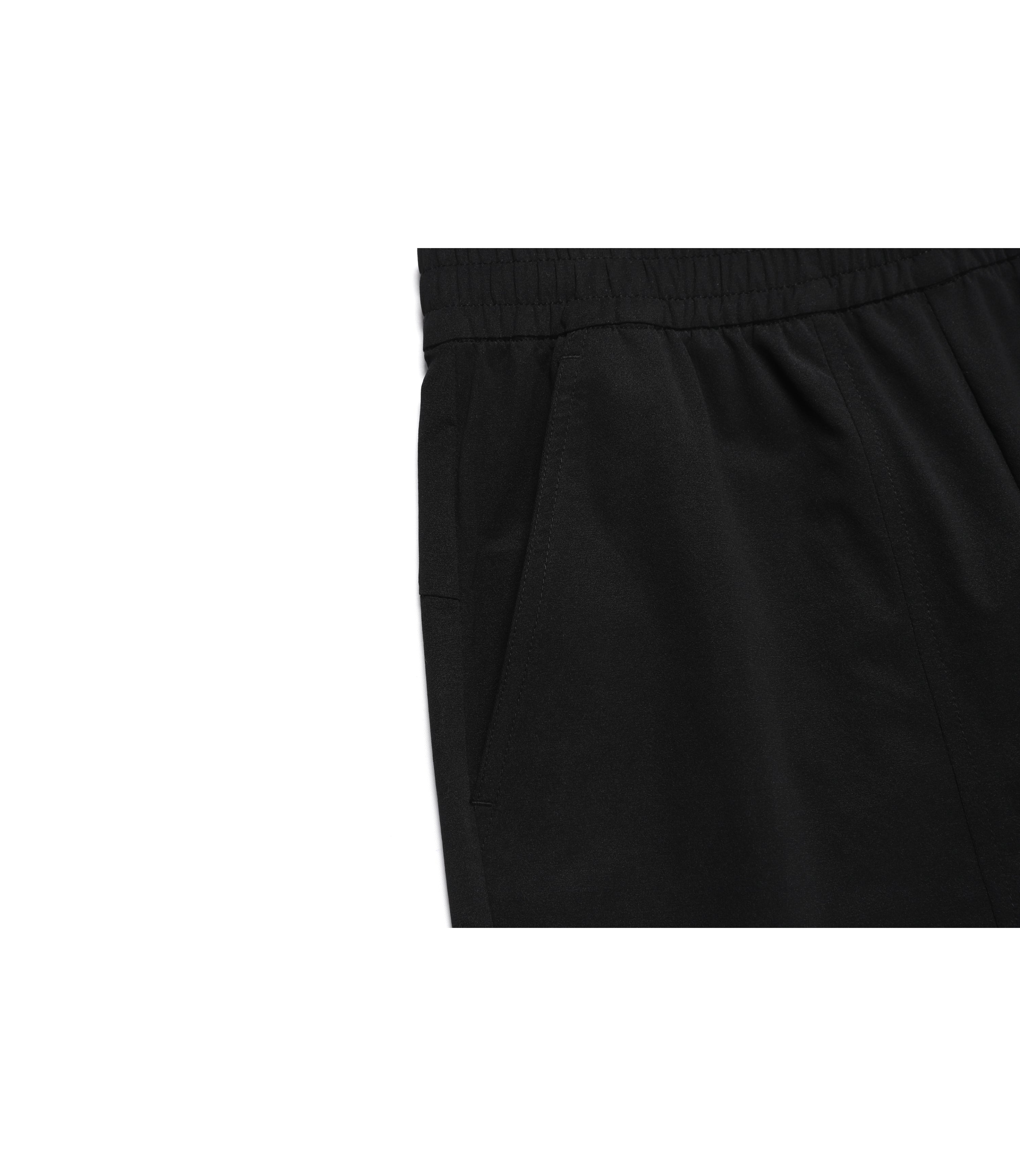 Women's Frozen Air Pintuck Wide Crop Pants<br>CARBON BLACK