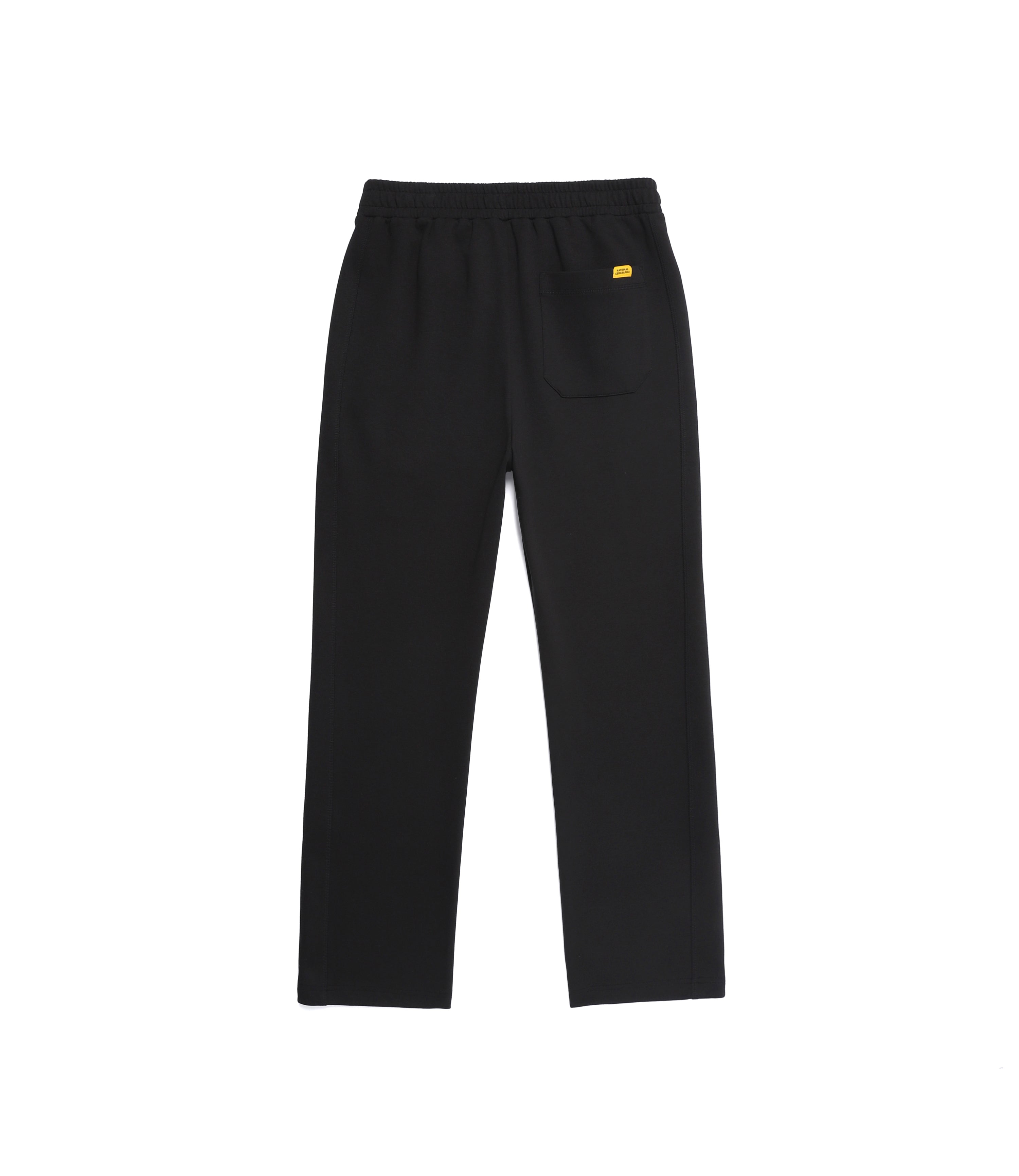 Unisex LONTRA Basic Fit Straight Sweatpants<br>BLACK