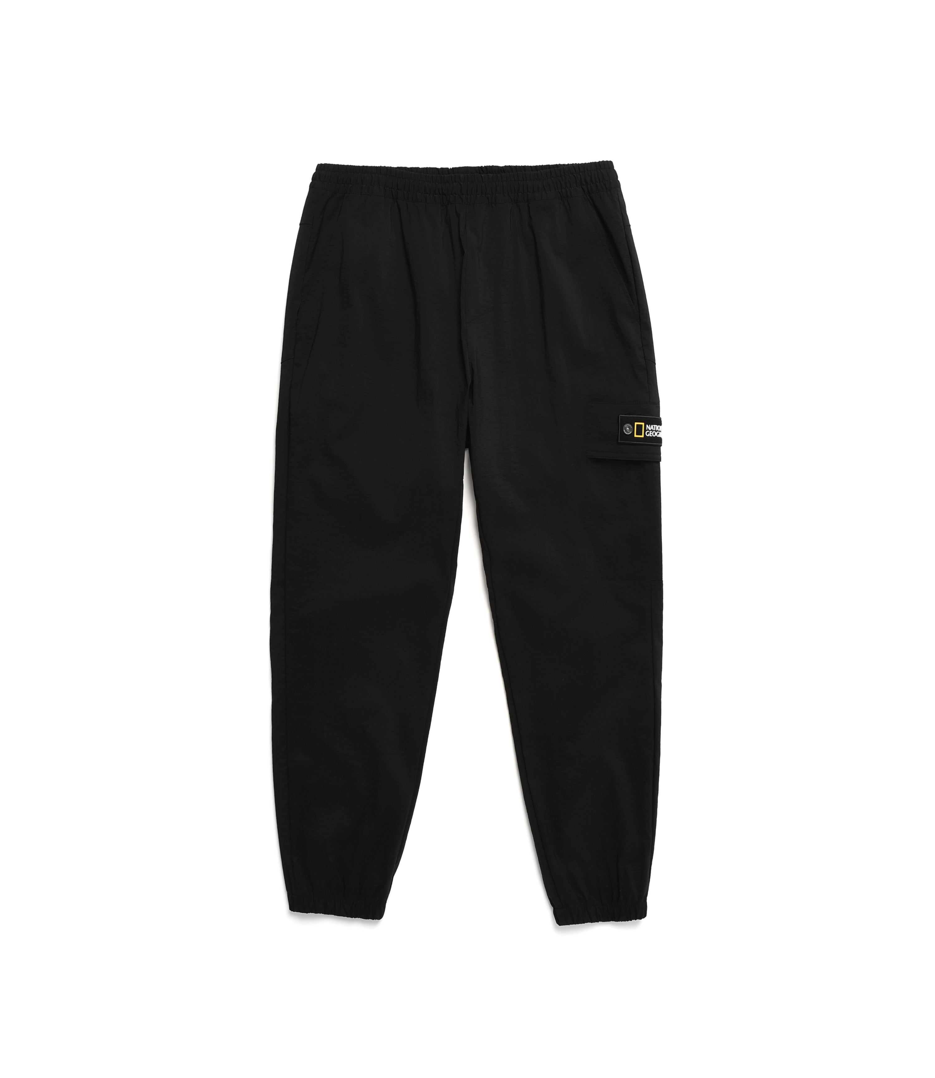 Unisex DIMER Woven Training Cargo Jogger Pants<br>CARBON BLACK