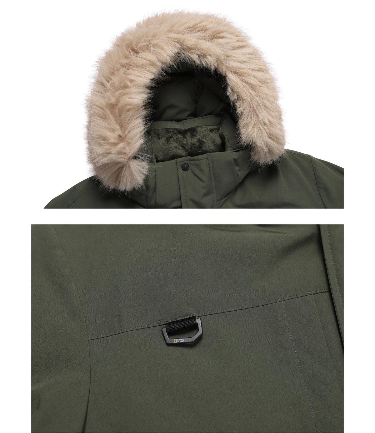Unisex Taruga Blouson Duck Down Jumper<br>OLIVE GREEN