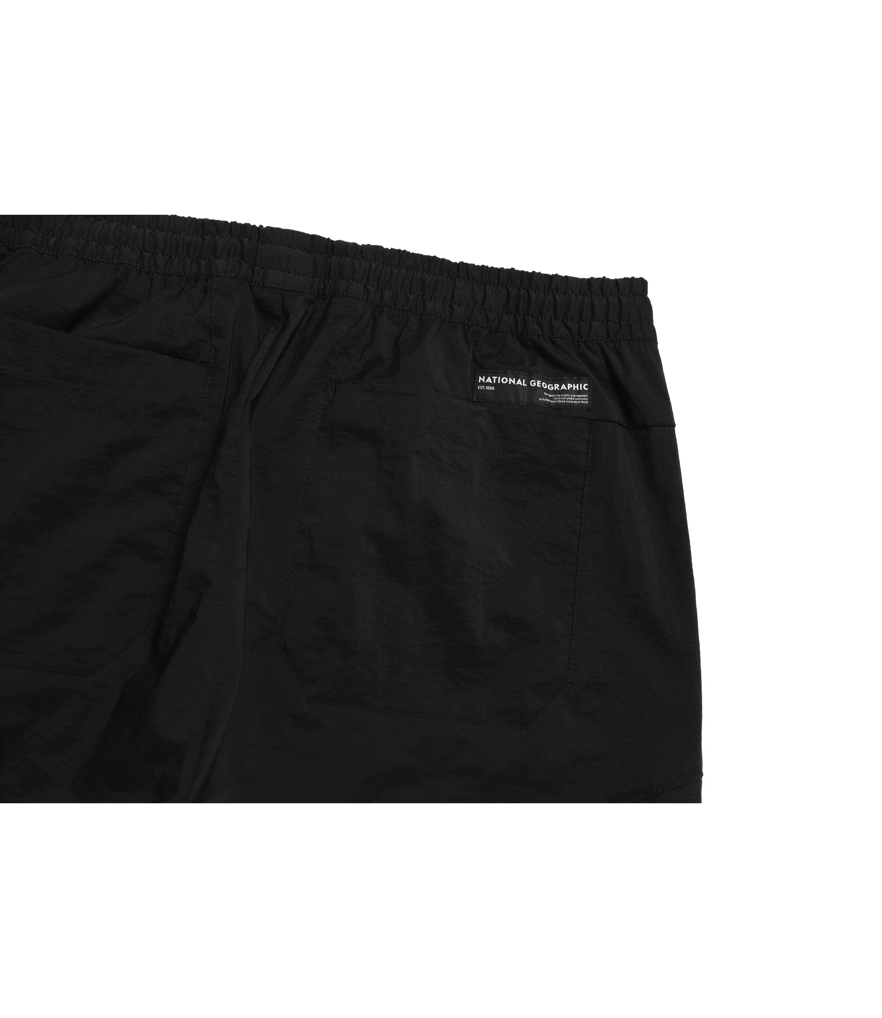 Unisex DIMER Woven Training Cargo Jogger Pants<br>CARBON BLACK