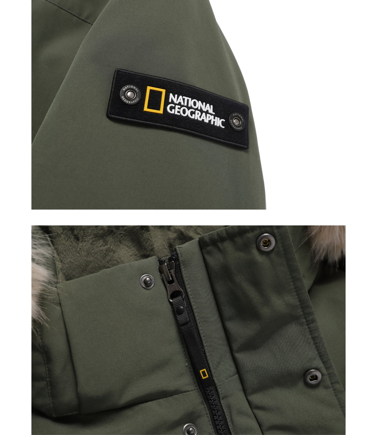 Unisex Taruga Blouson Duck Down Jumper<br>OLIVE GREEN