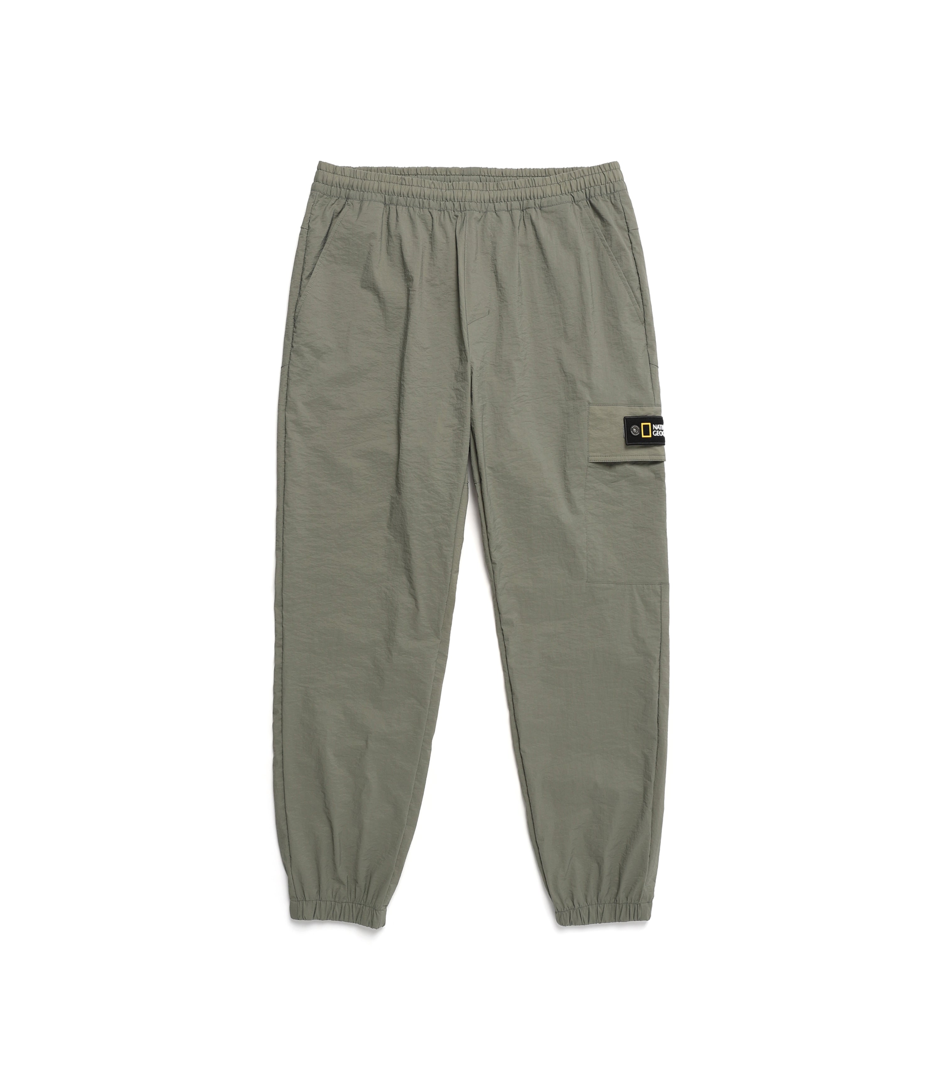 Unisex DIMER Woven Training Cargo Jogger Pants<br>LICHEN KHAKI