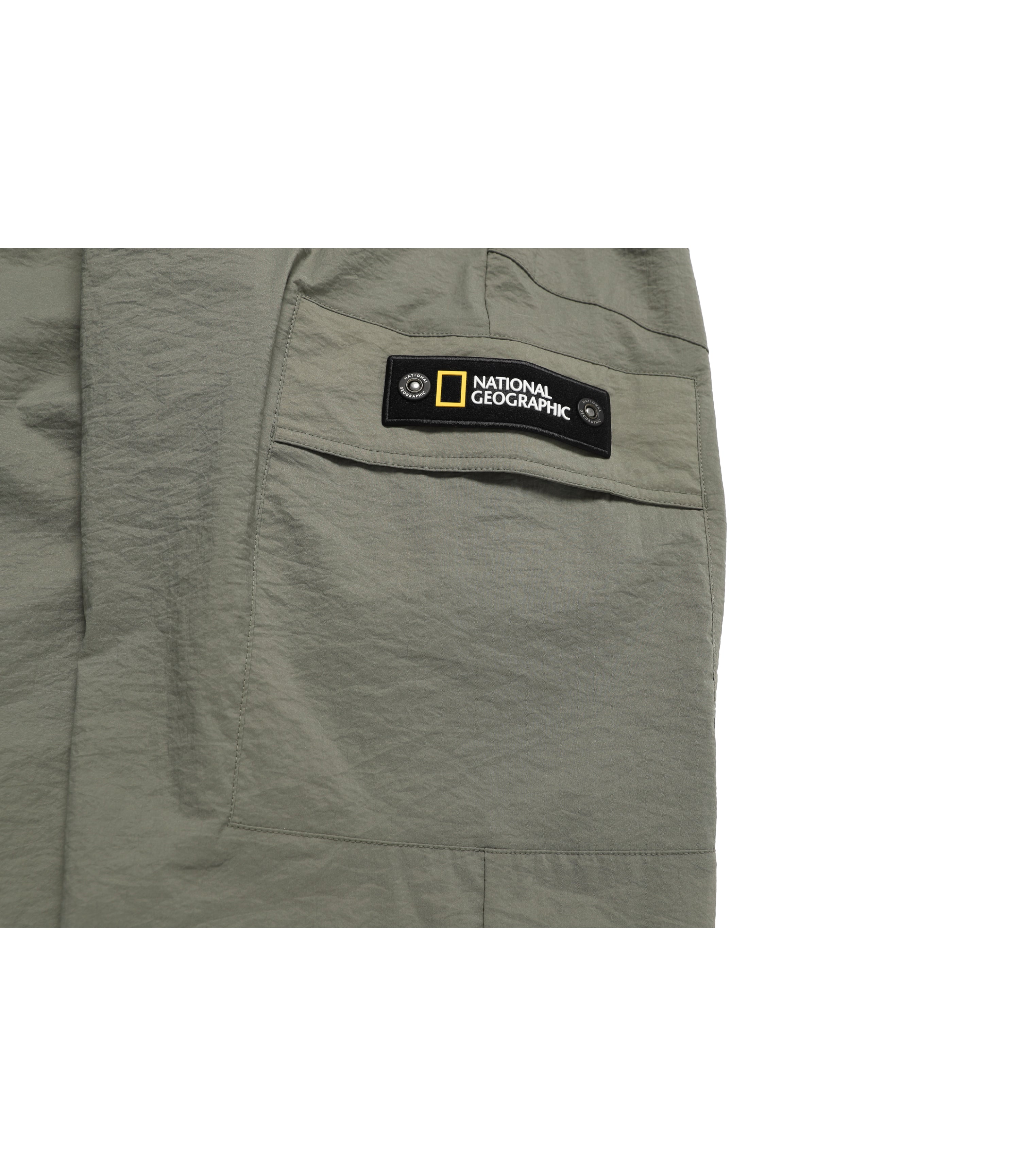 Unisex DIMER Woven Training Cargo Jogger Pants<br>LICHEN KHAKI