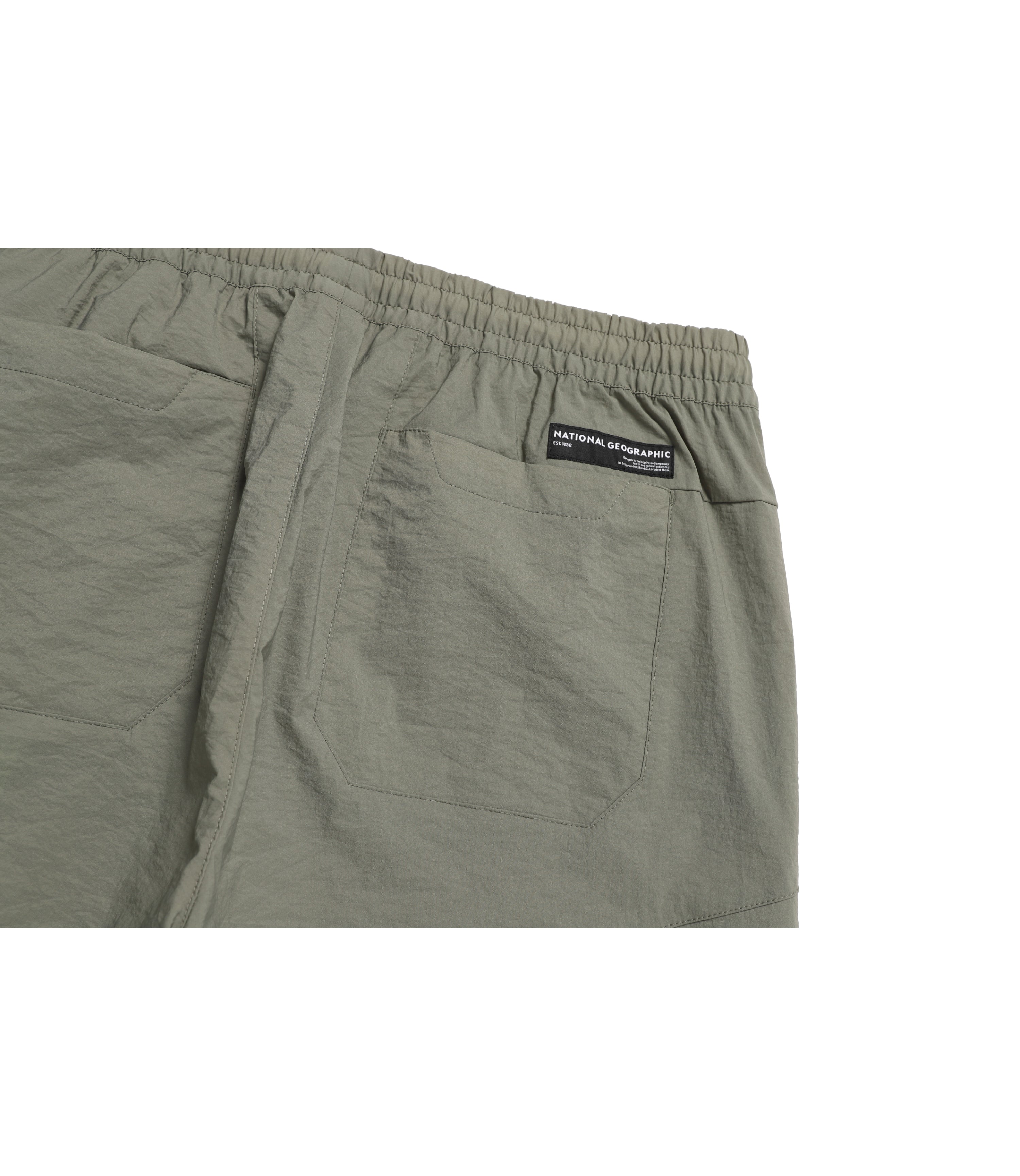 Unisex DIMER Woven Training Cargo Jogger Pants<br>LICHEN KHAKI