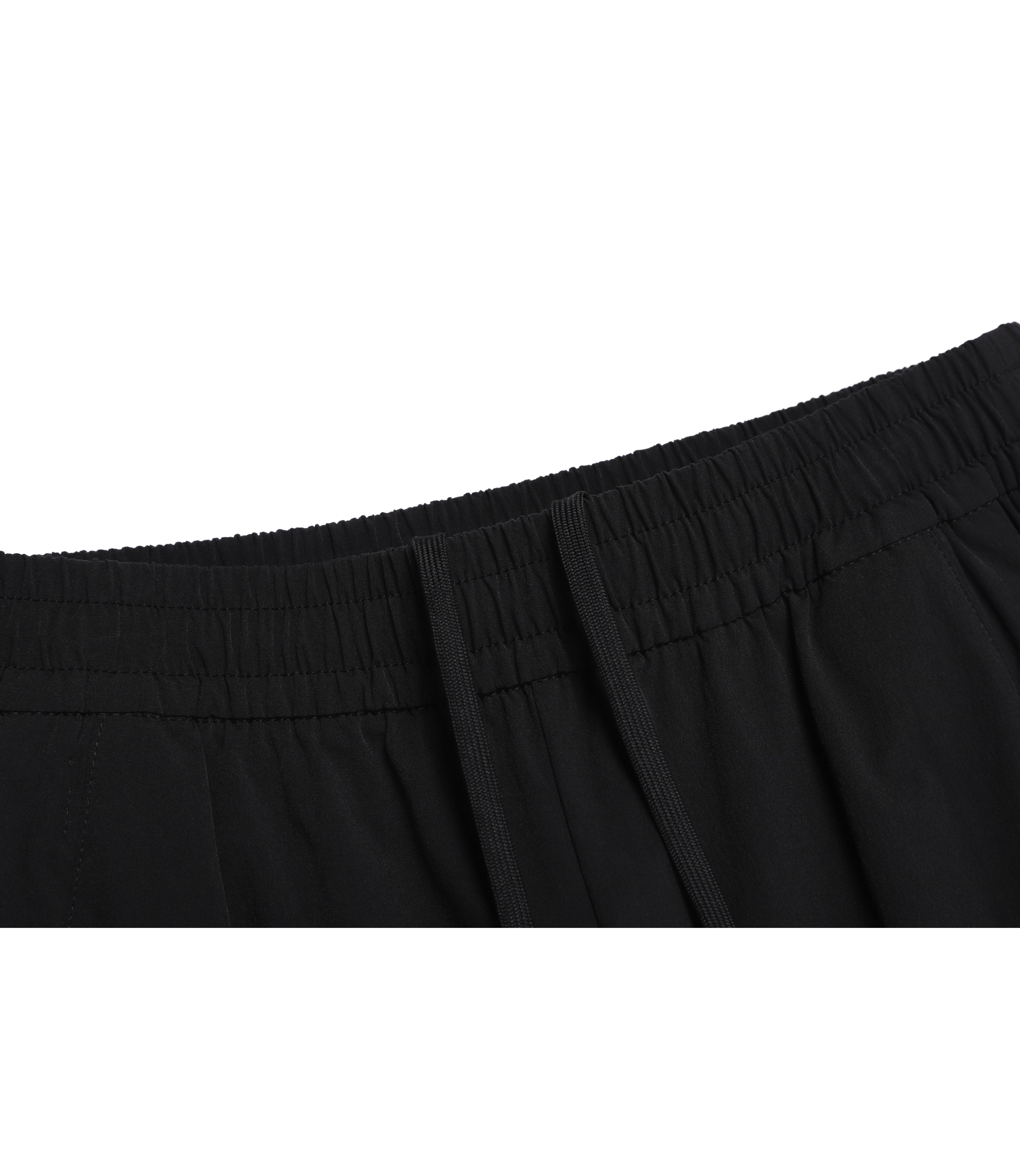 Unisex ARCHELON Woven Straight Pants<br>BLACK