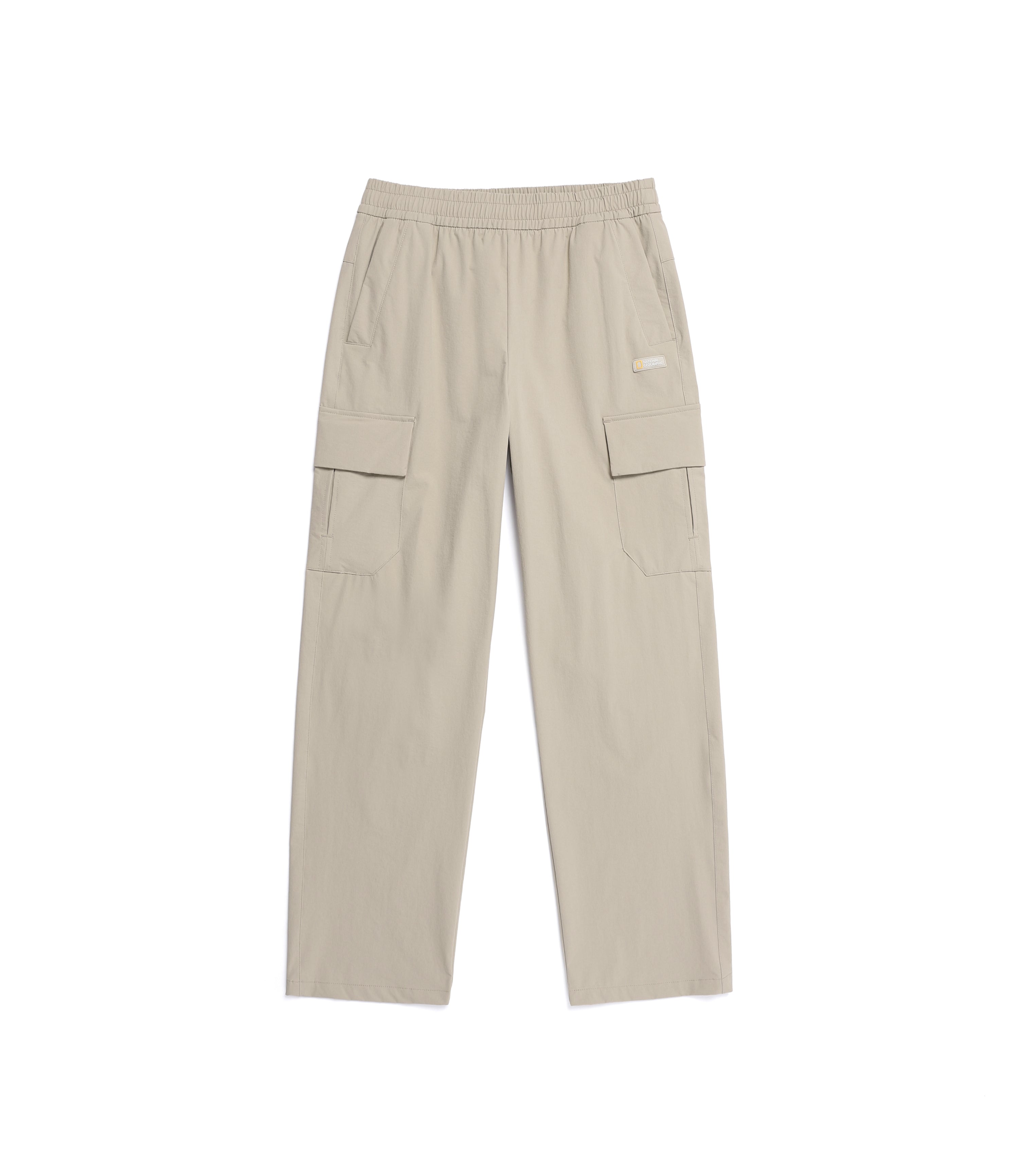 Unisex ARCHELON Woven Straight Pants<br>MOURNING BEIGE