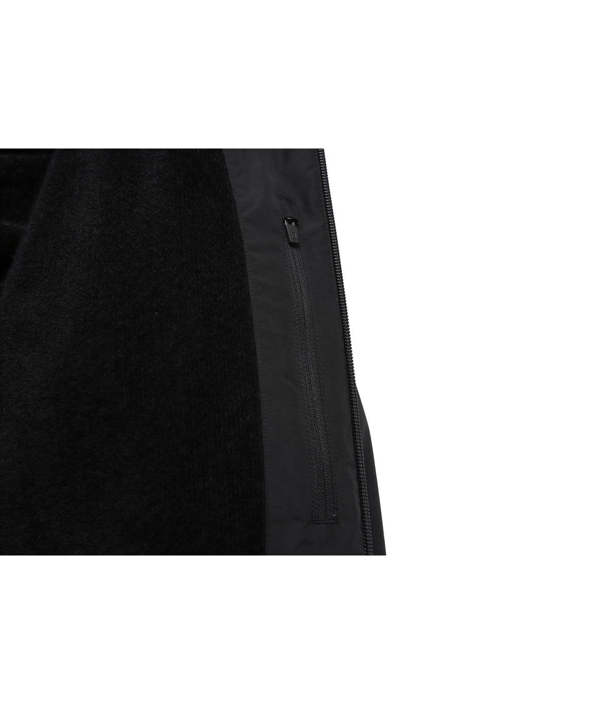 Unisex [OCTA] Vaid Hooded Full-Zip Jacket<br>BLACK