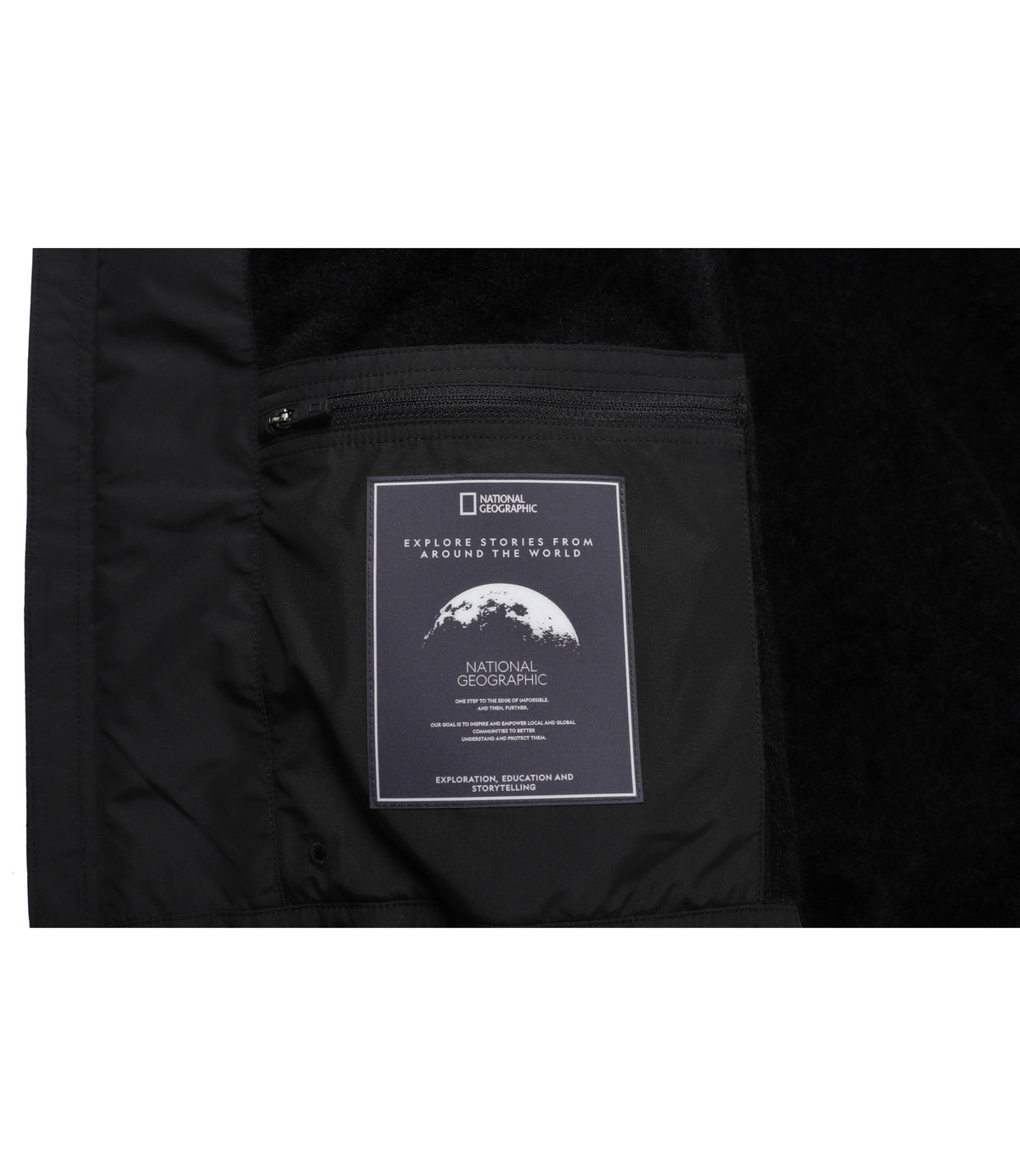 Unisex [OCTA] Vaid Hooded Full-Zip Jacket<br>BLACK
