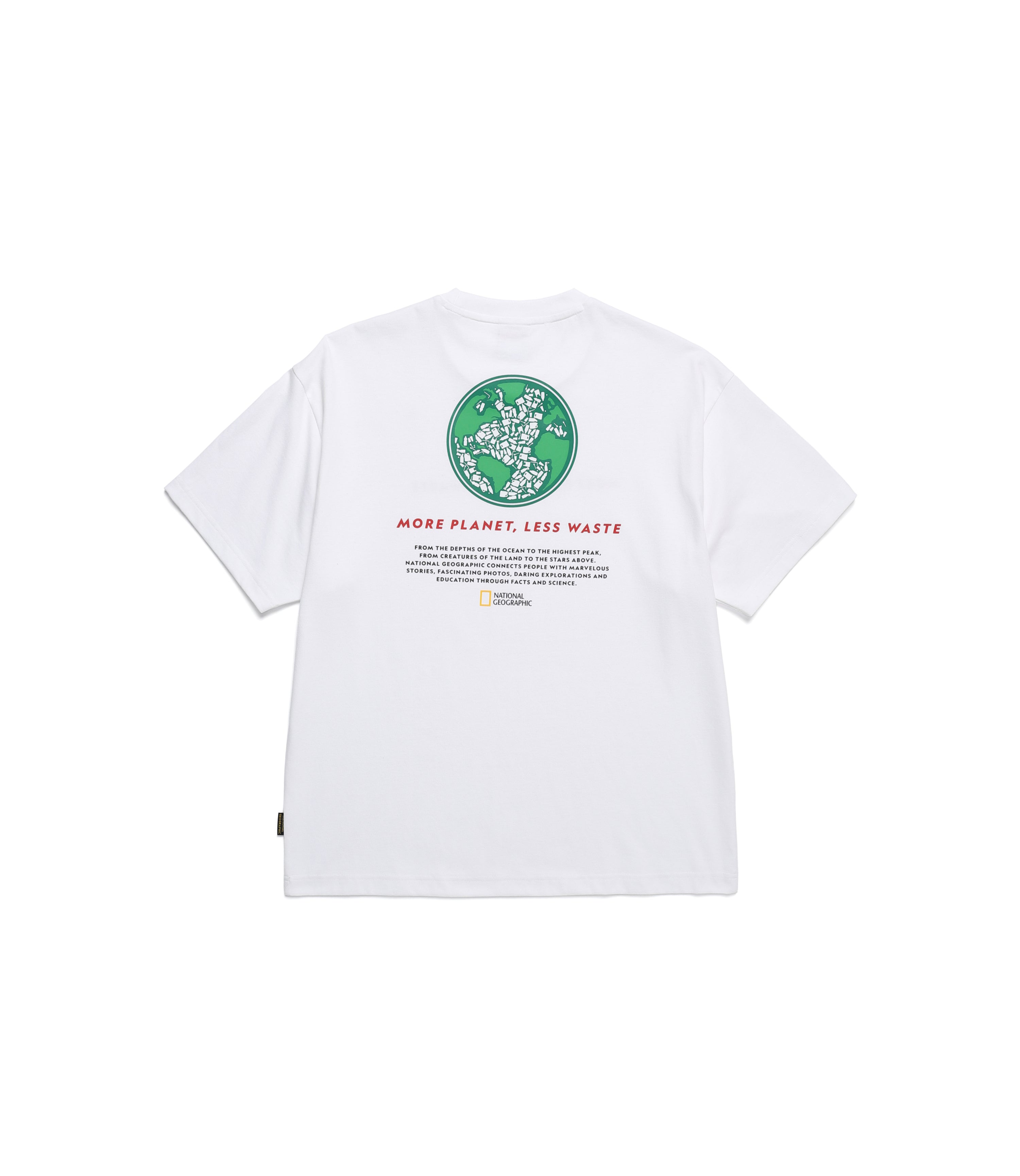 Unisex Graphic Short Sleeve Tee 3<br>WHITE