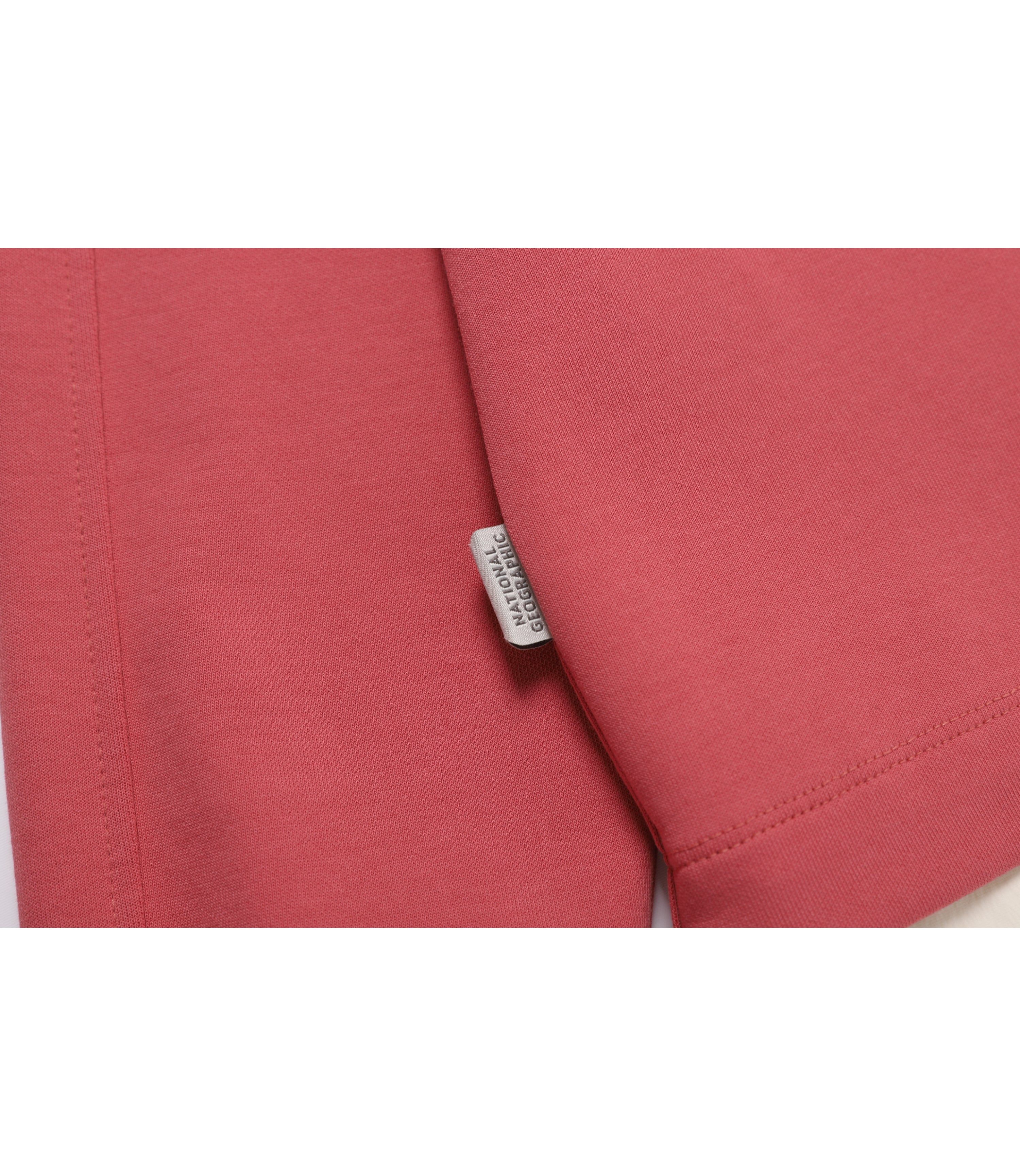 Women's LONTRA Semi-Over Fit Hybrid Hoodie<br>ROSE