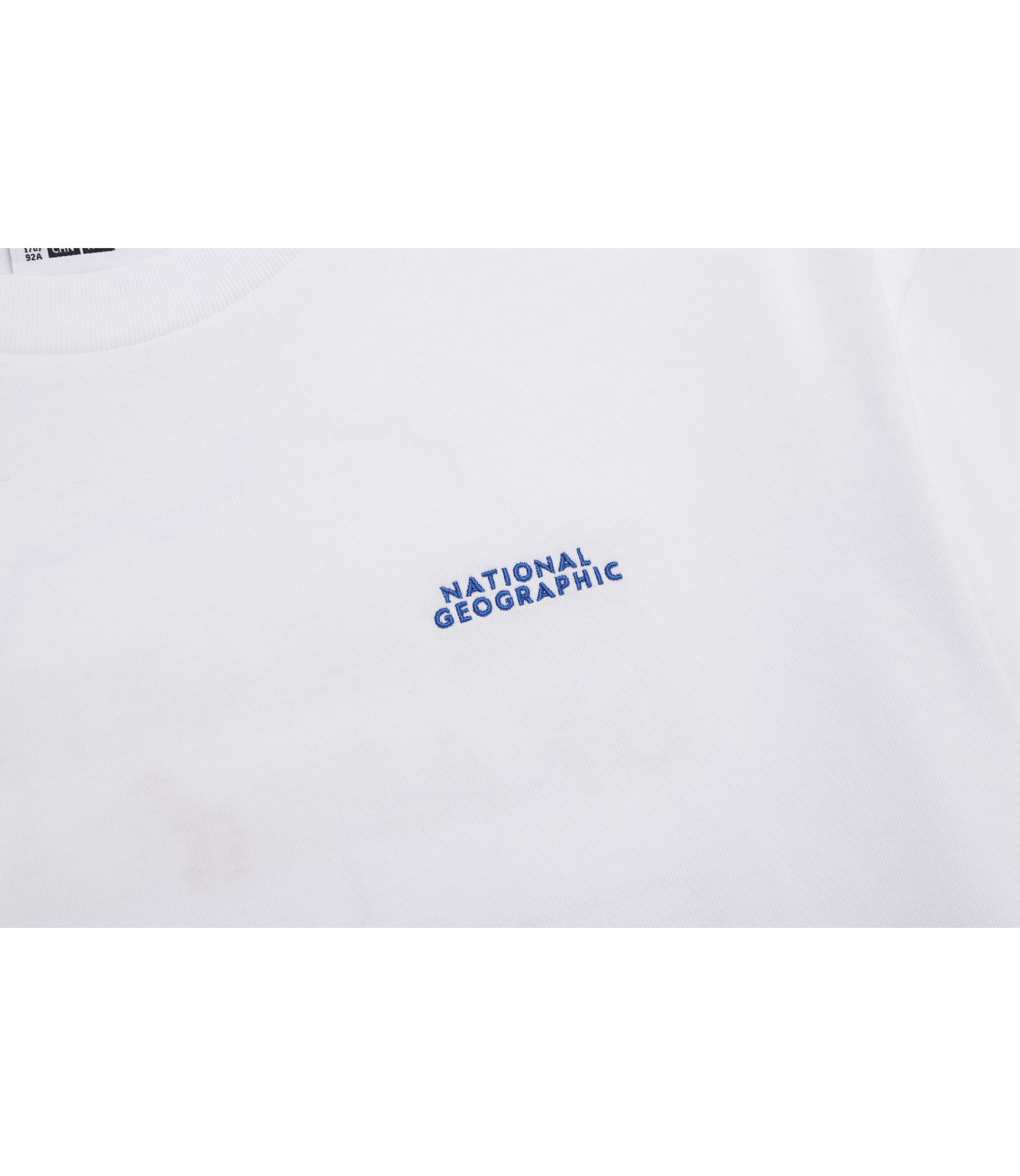 Unisex AVIS Aerosilver Graphic Semi-Overfit Short Sleeve Tee<br>WHITE