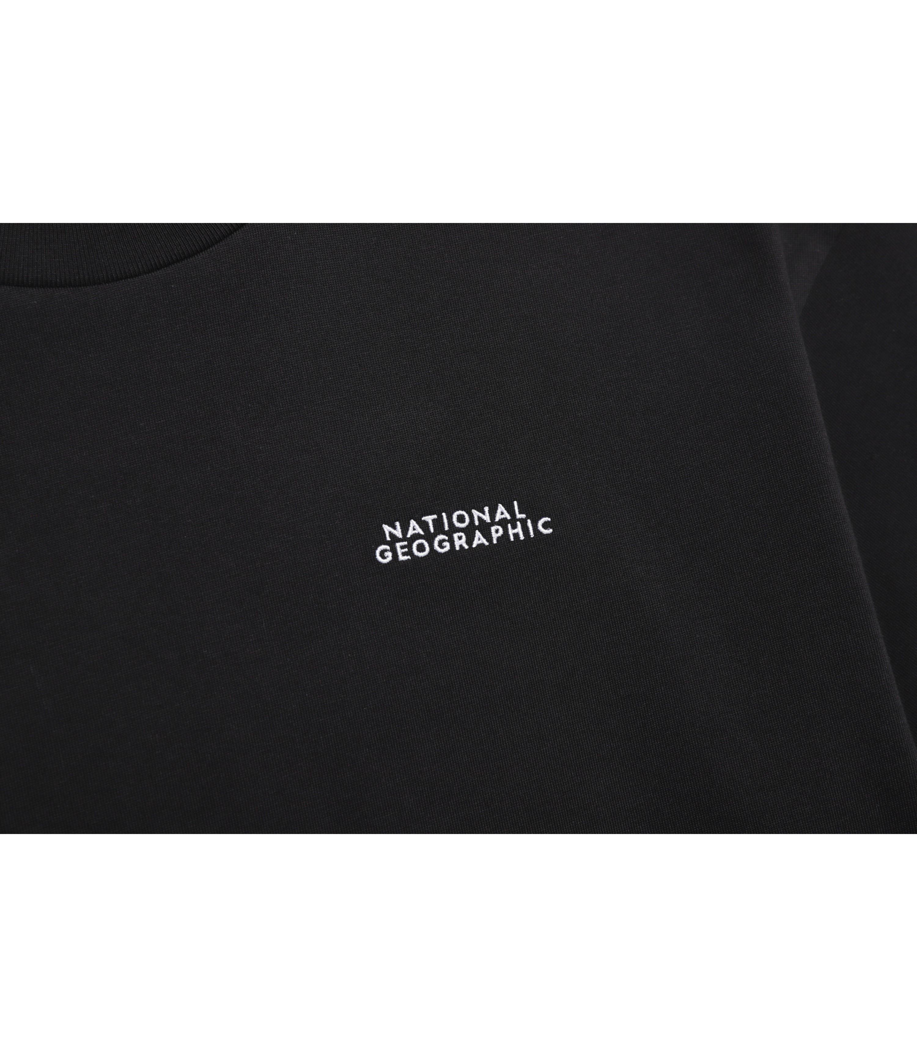 Unisex AVIS Aerosilver Graphic Semi-Overfit Short Sleeve Tee<br>BLACK