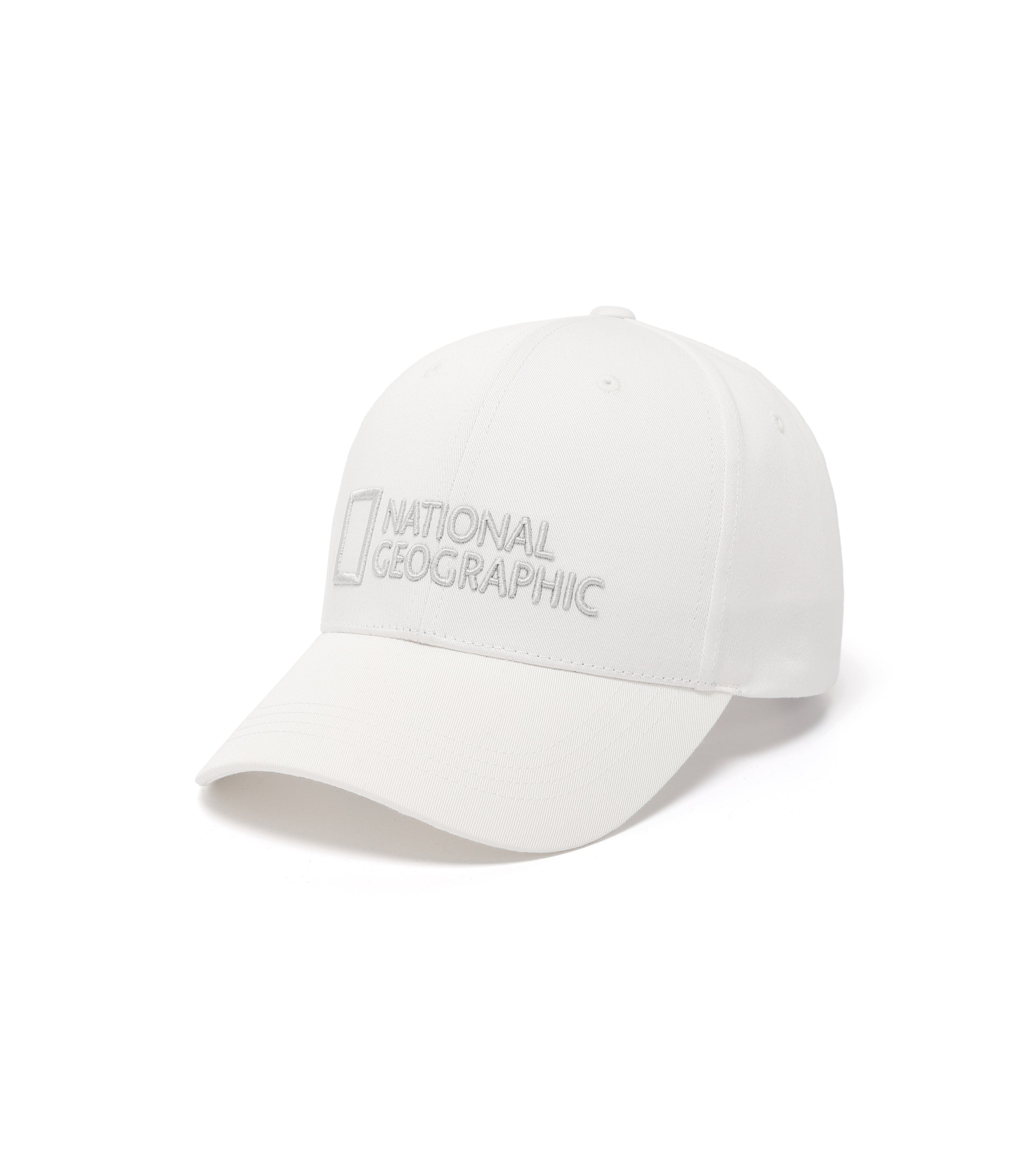 Big LOGO Baseball Cap<br>WHITE