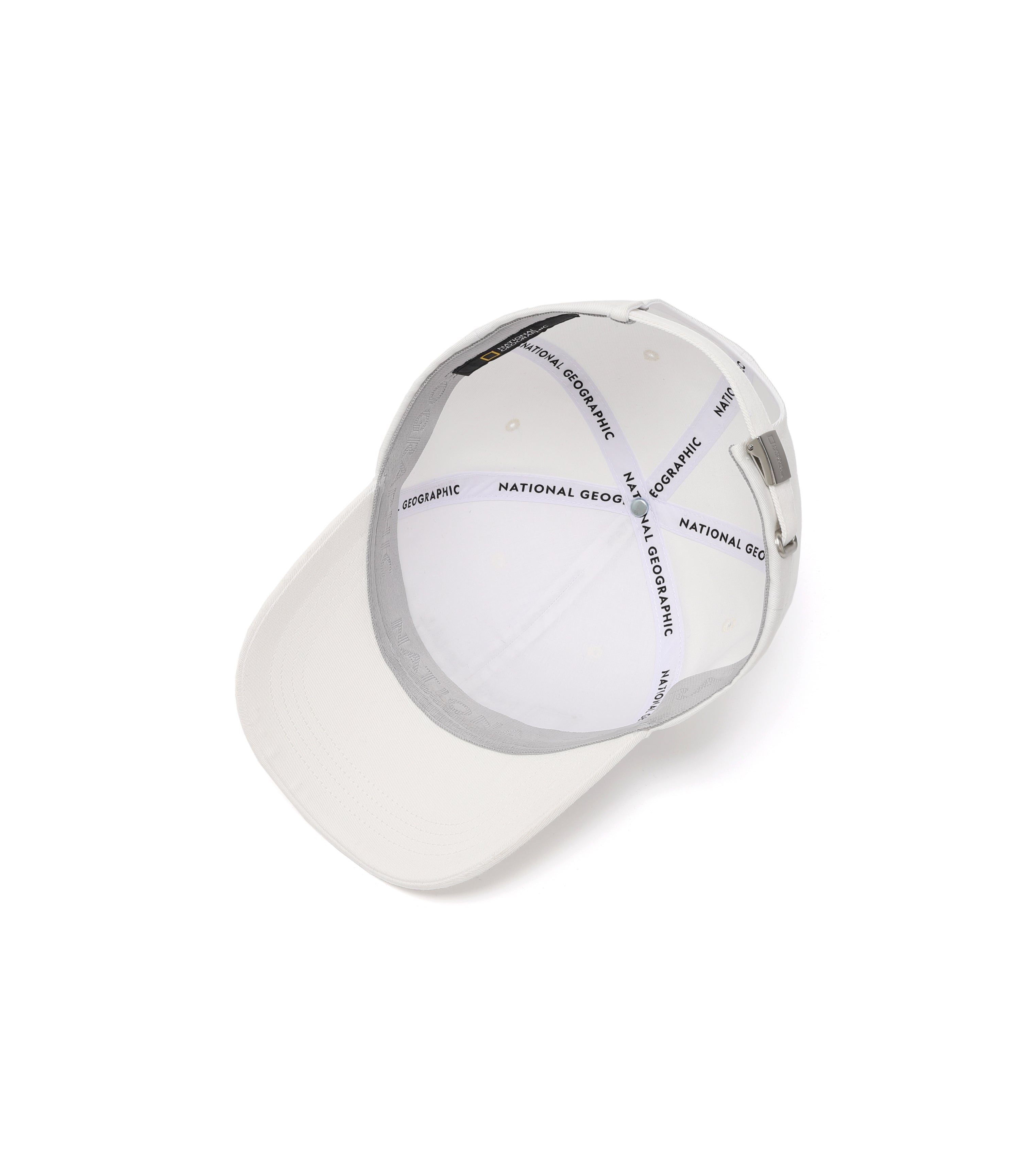 Big LOGO Baseball Cap<br>WHITE