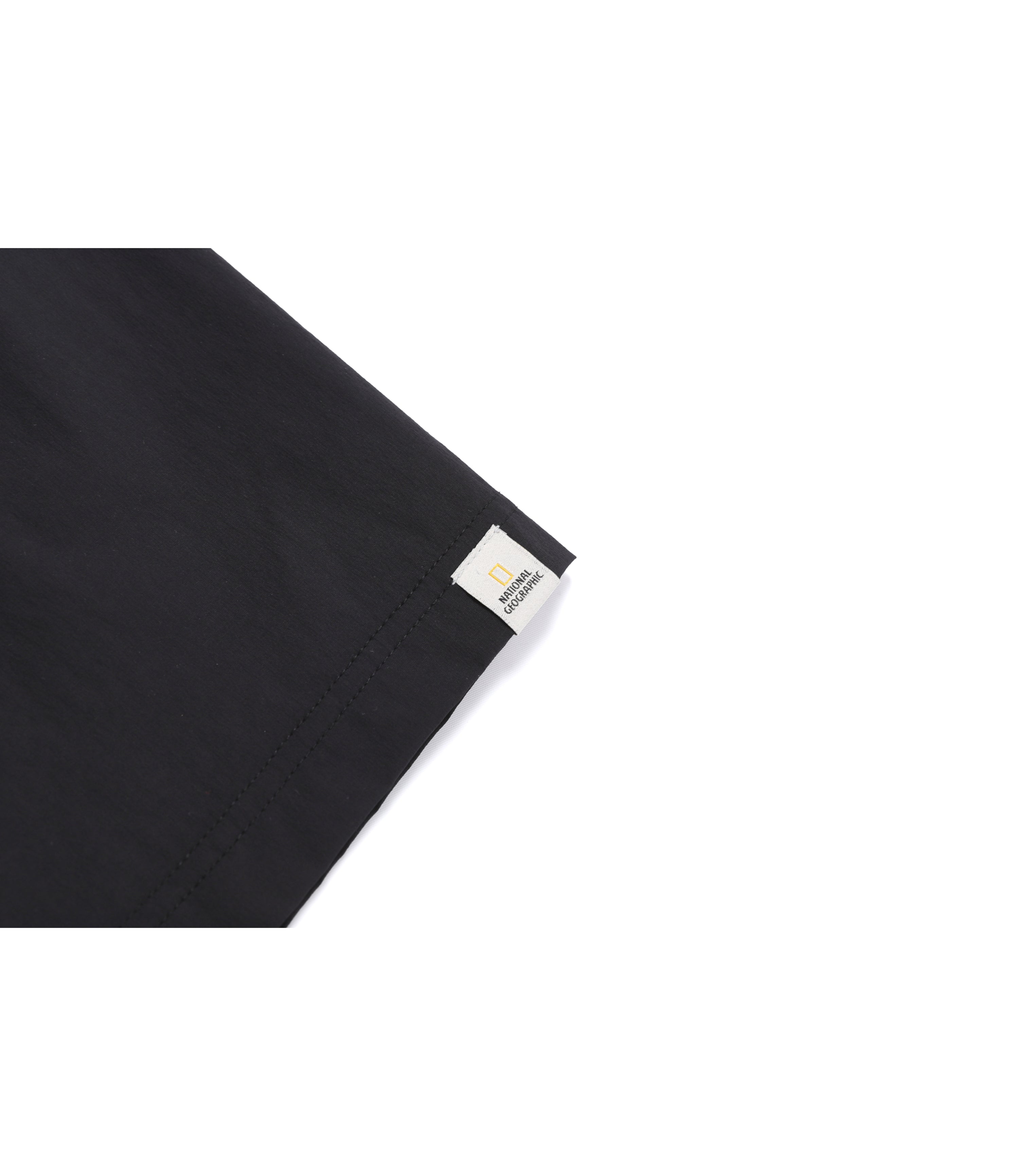 Unisex Freeze Stretch Semi-Overfit Pocket Short Sleeve Tee<br>BLACK