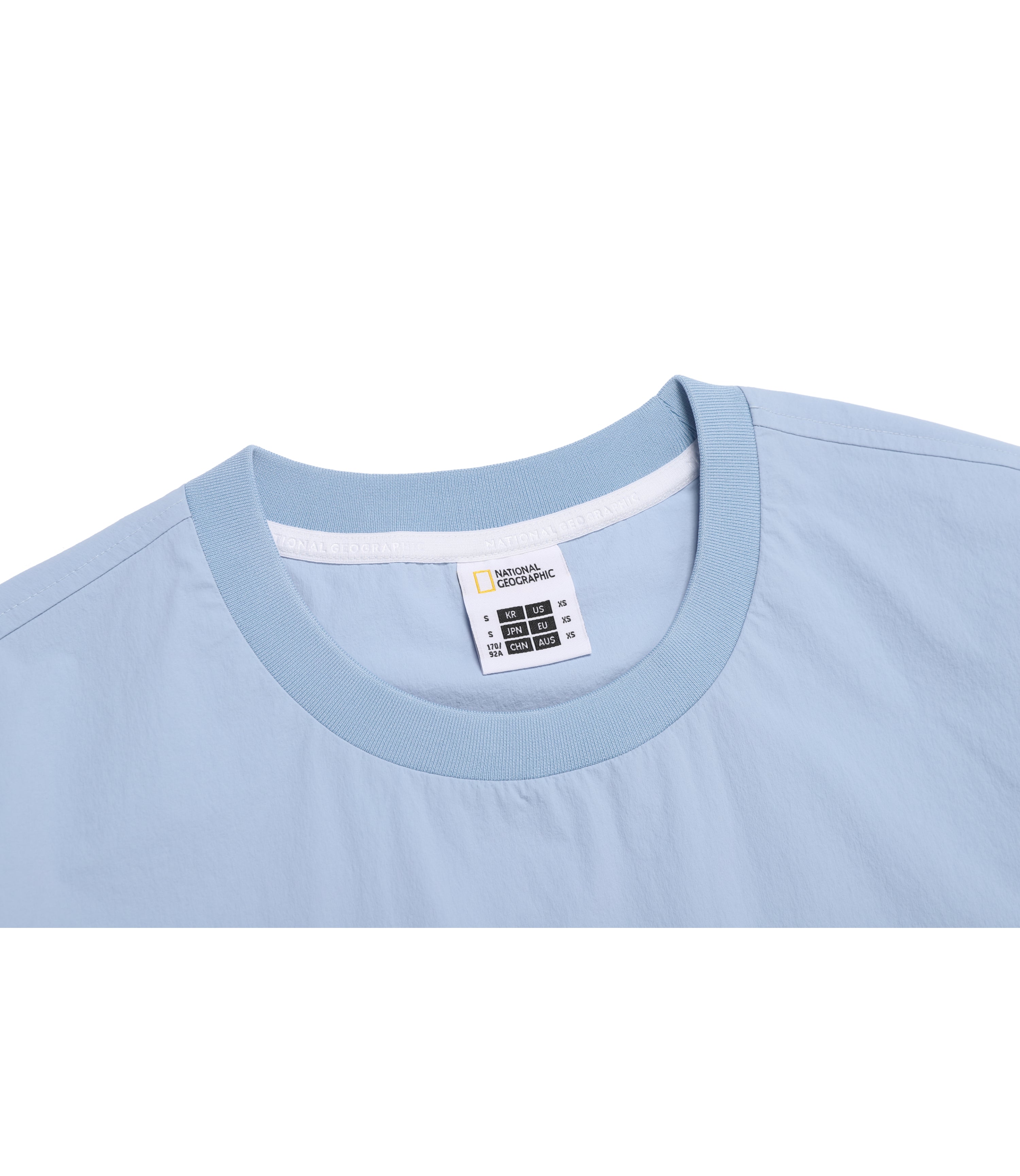 Unisex Freeze Stretch Semi-Overfit Pocket Short Sleeve Tee<br>STORM BLUE
