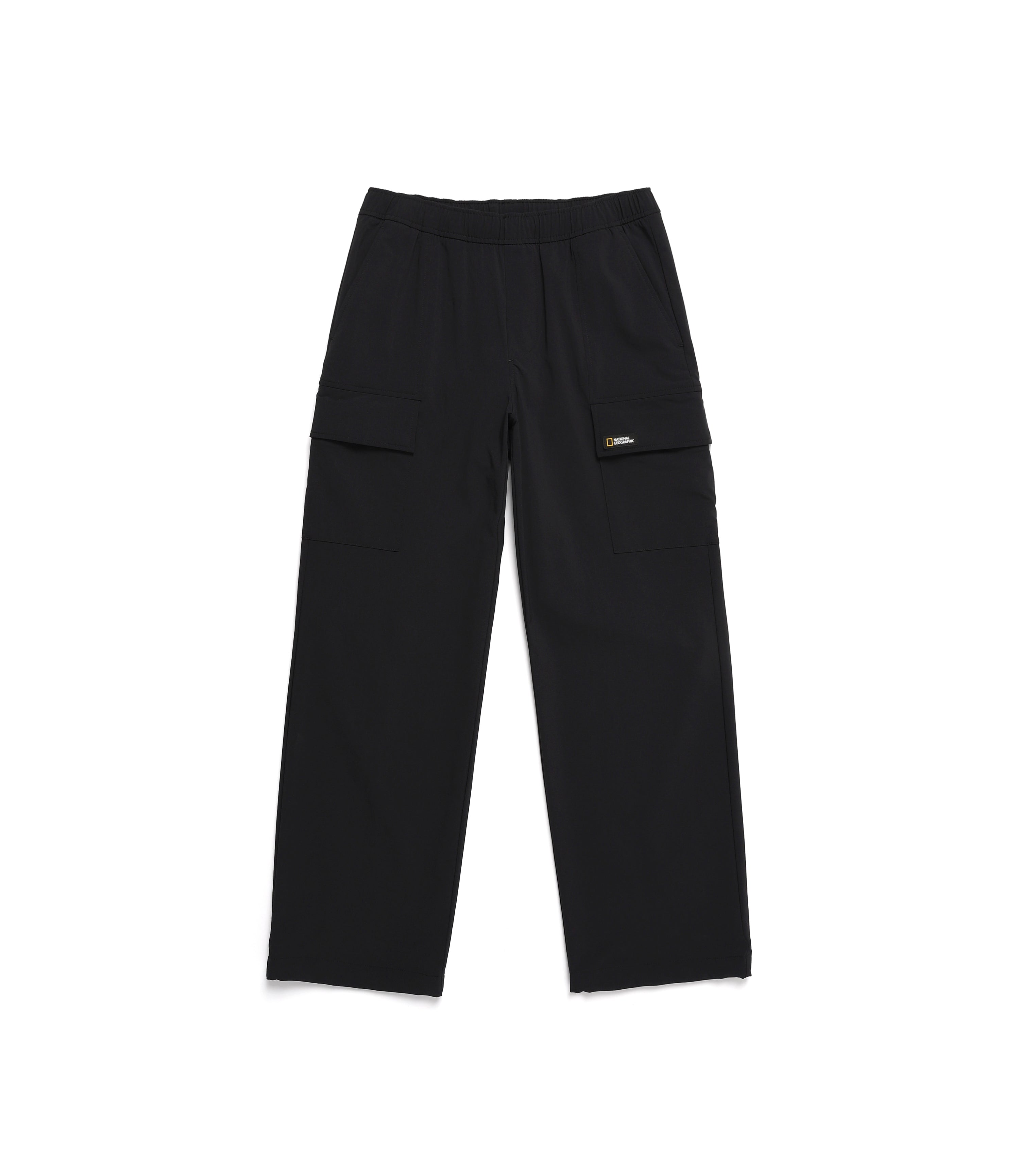 Unisex Archelon Stretched Woven Straight Pants<br>CARBON BLACK