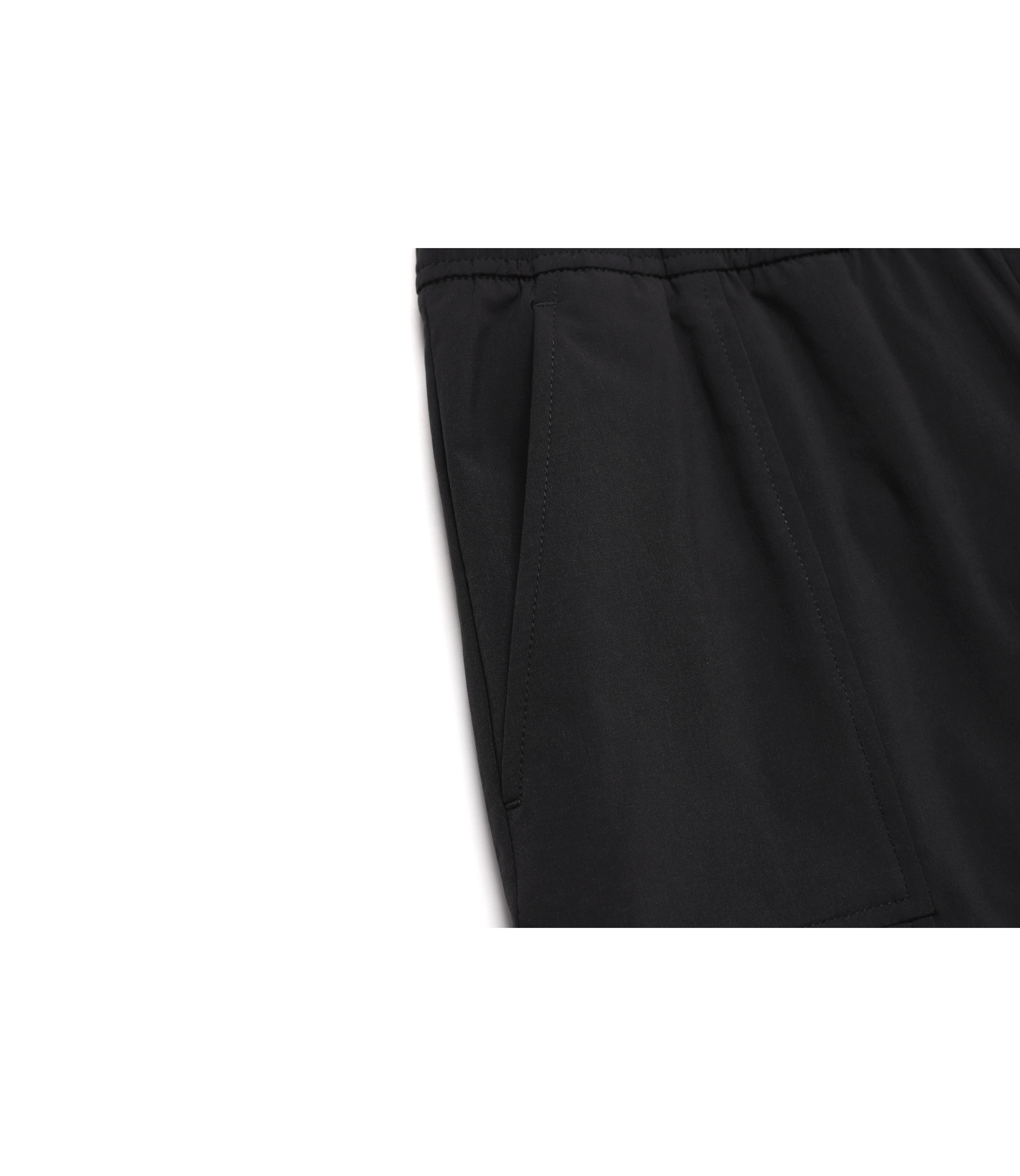 Unisex Archelon Stretched Woven Straight Pants<br>CARBON BLACK