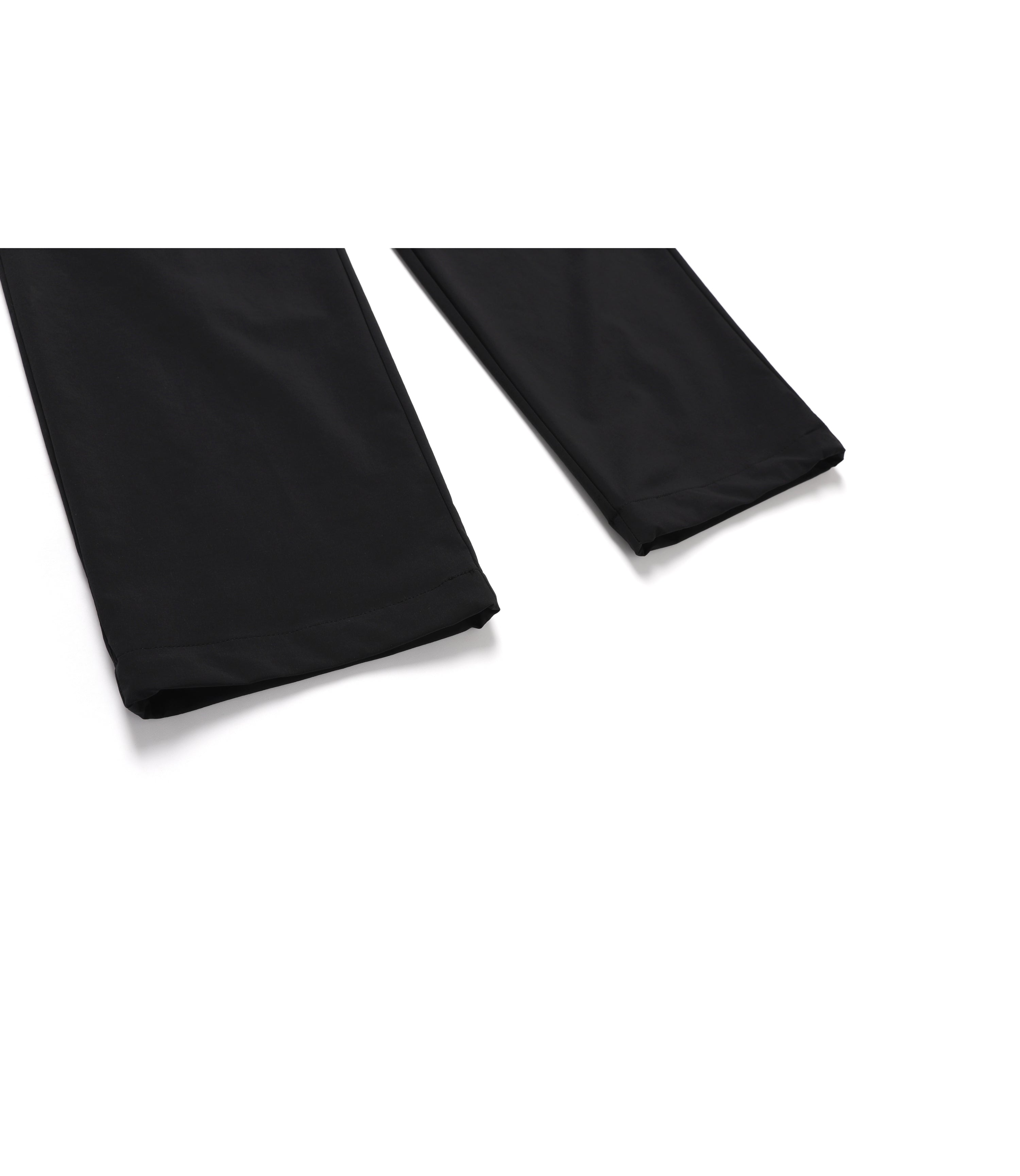 Unisex Archelon Stretched Woven Straight Pants<br>CARBON BLACK